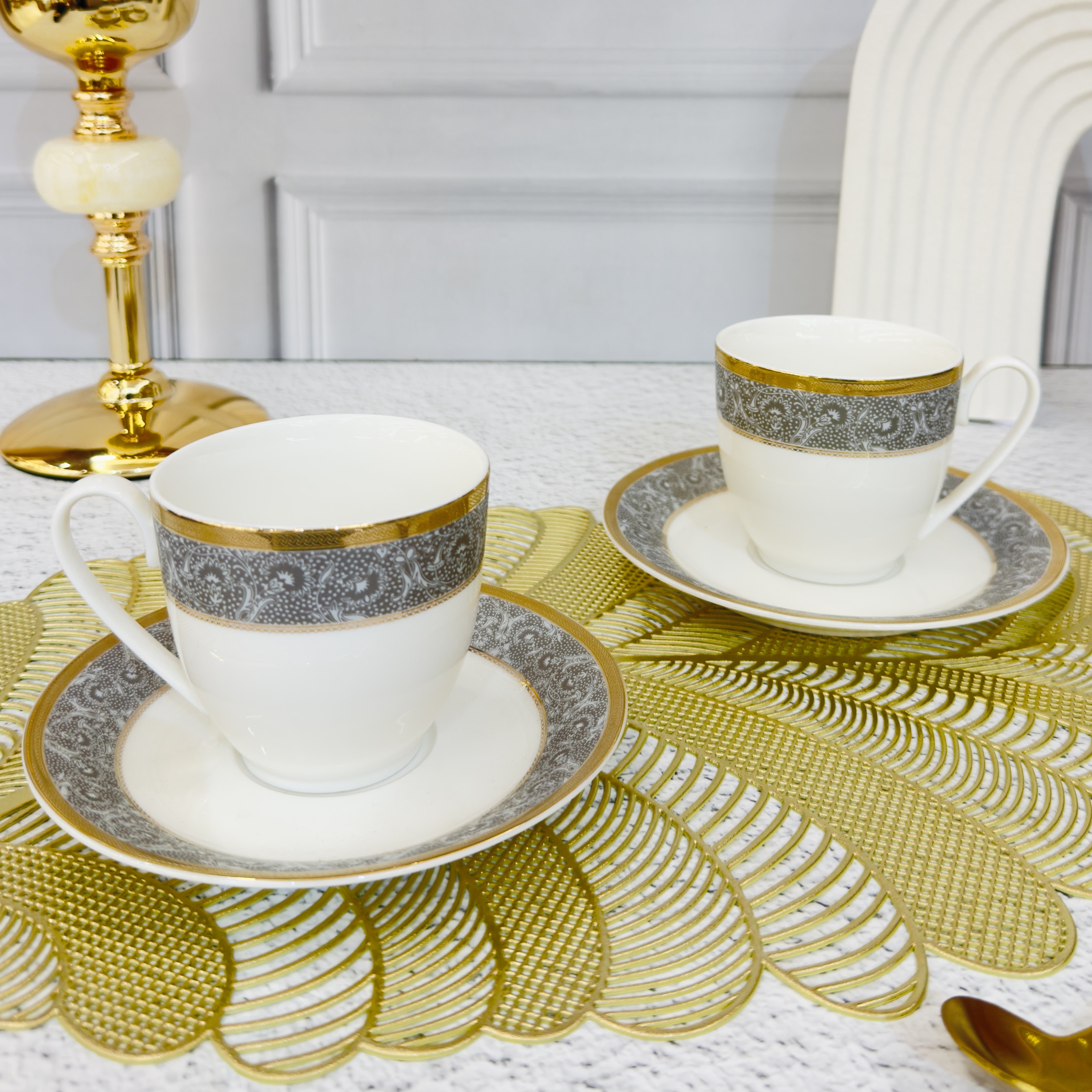 Pearl Imperial Grace 12pc Tea Set