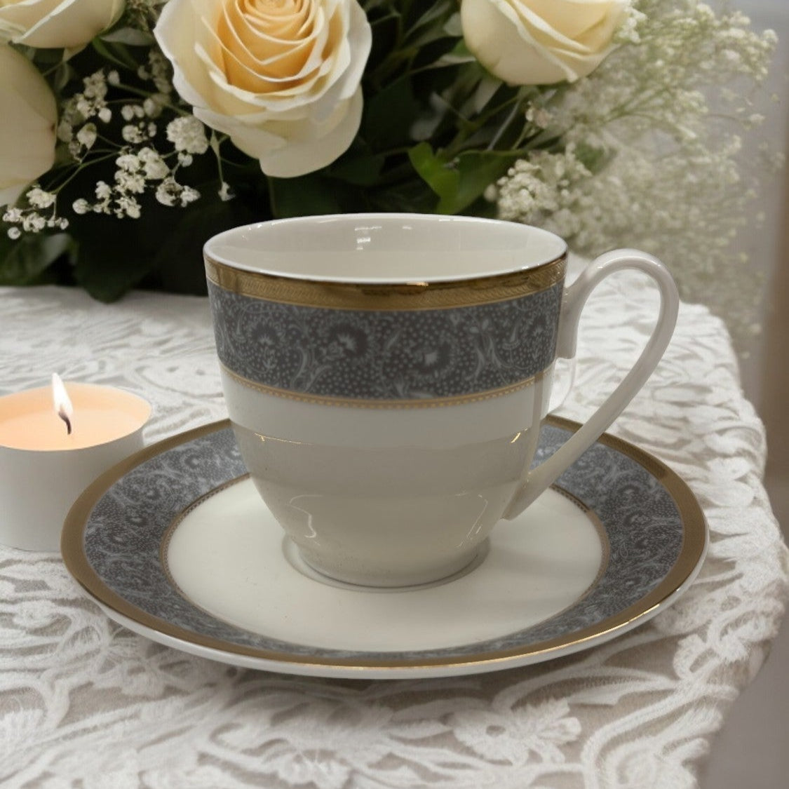 Pearl Imperial Grace 12pc Tea Set
