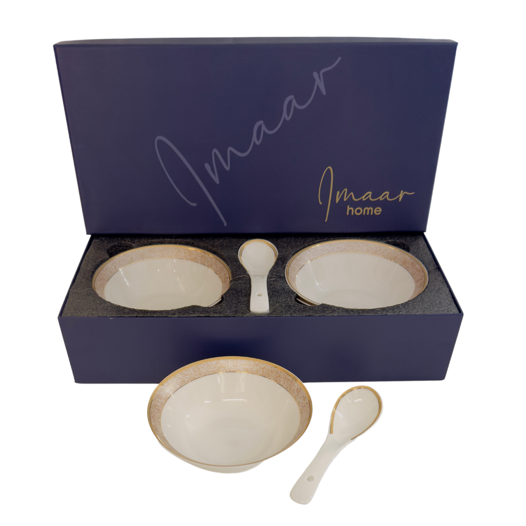 Pearl Amber Mosaic 12pc Bowl Set