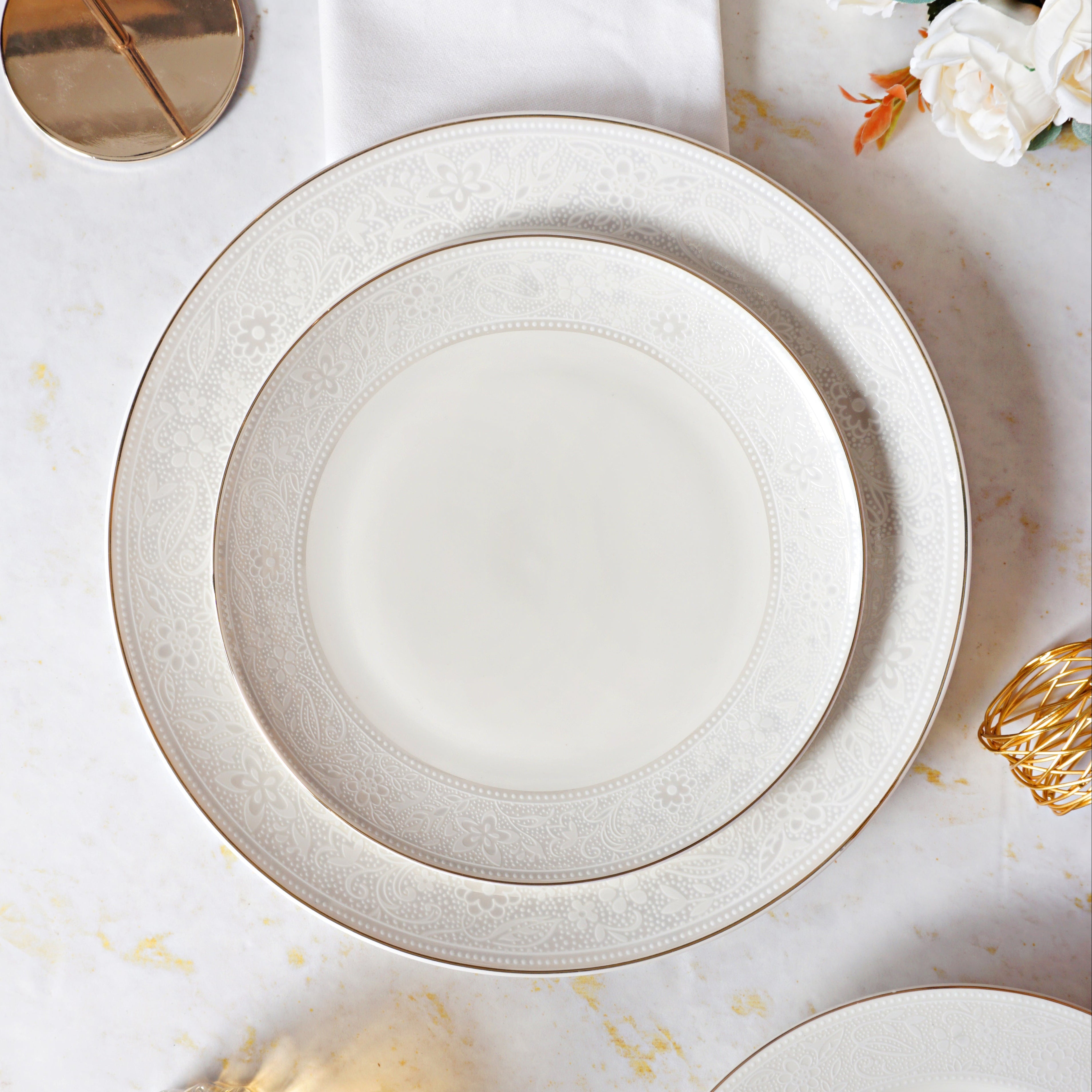 Pearl Luxe 33pc Dinner Set