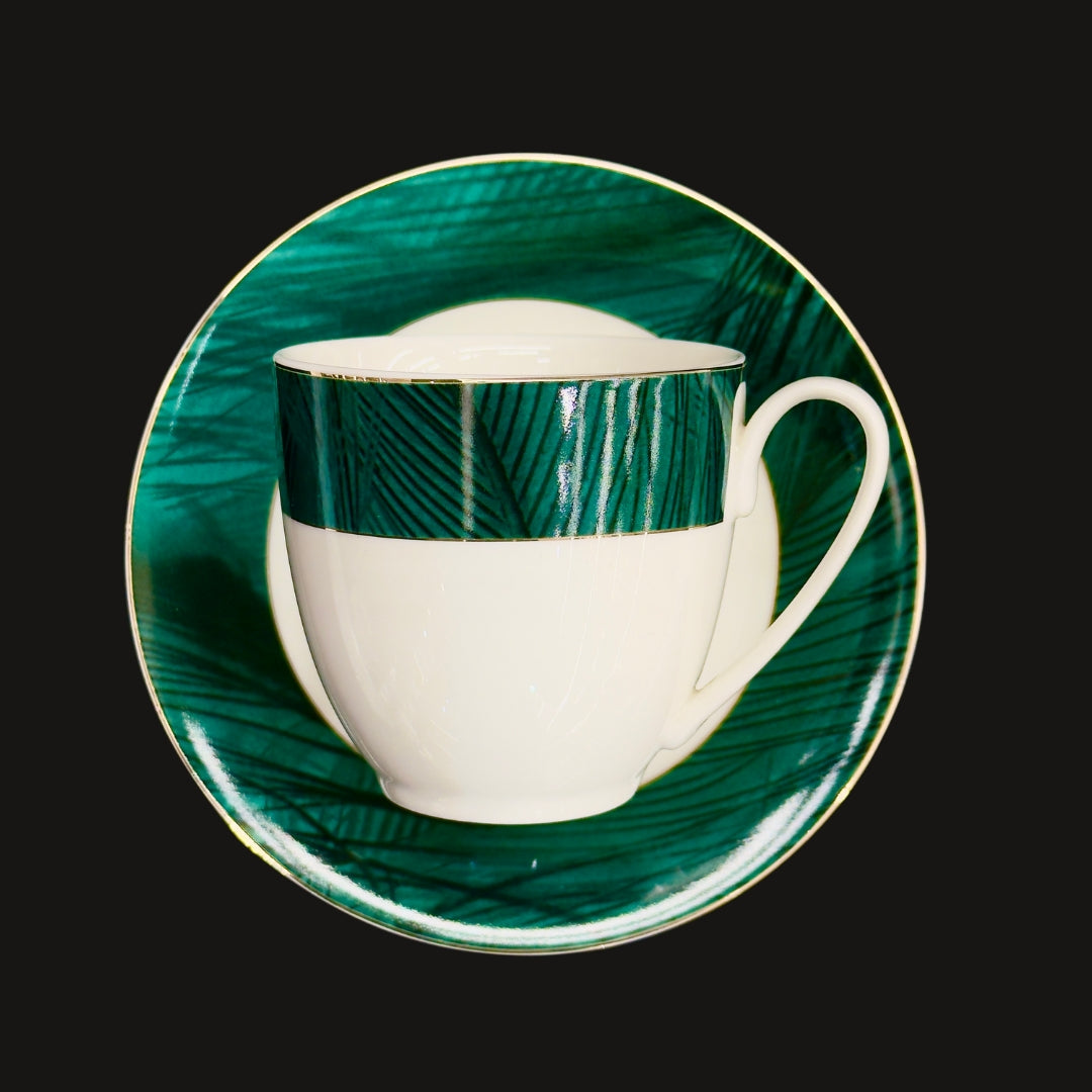 Pearl Emerald Dream 12pc Tea Set