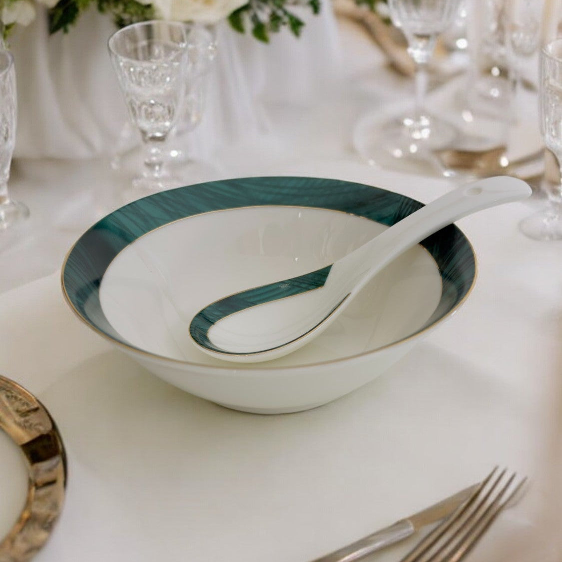 Pearl Emerald Dream 12pc Bowl Set