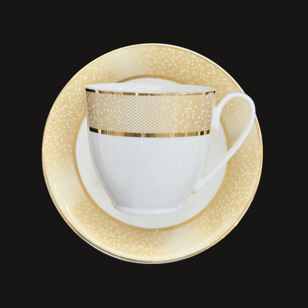 Pearl Golden Glow 12pc Tea Set