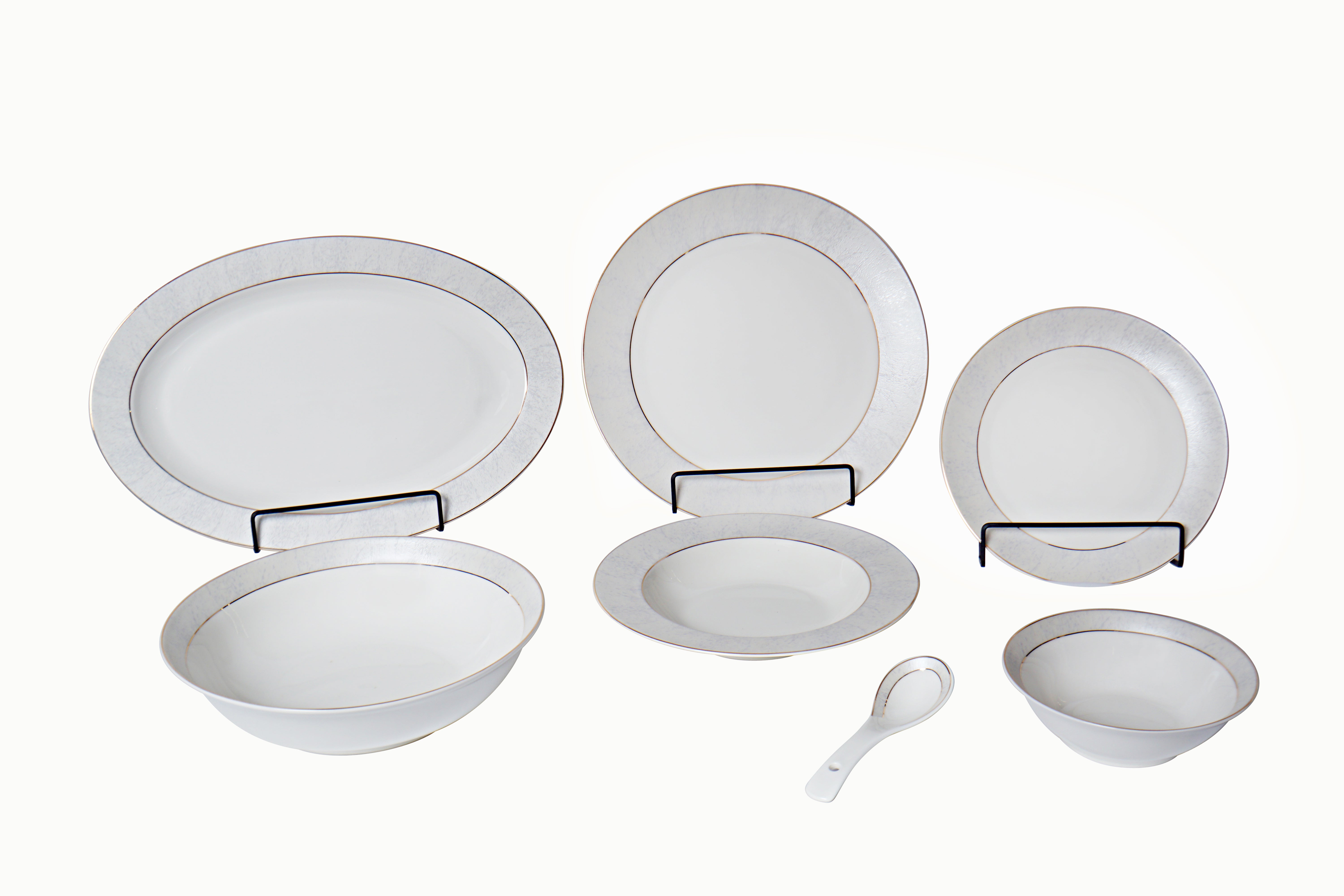 Exquisite Allure 33pc Dinner Set