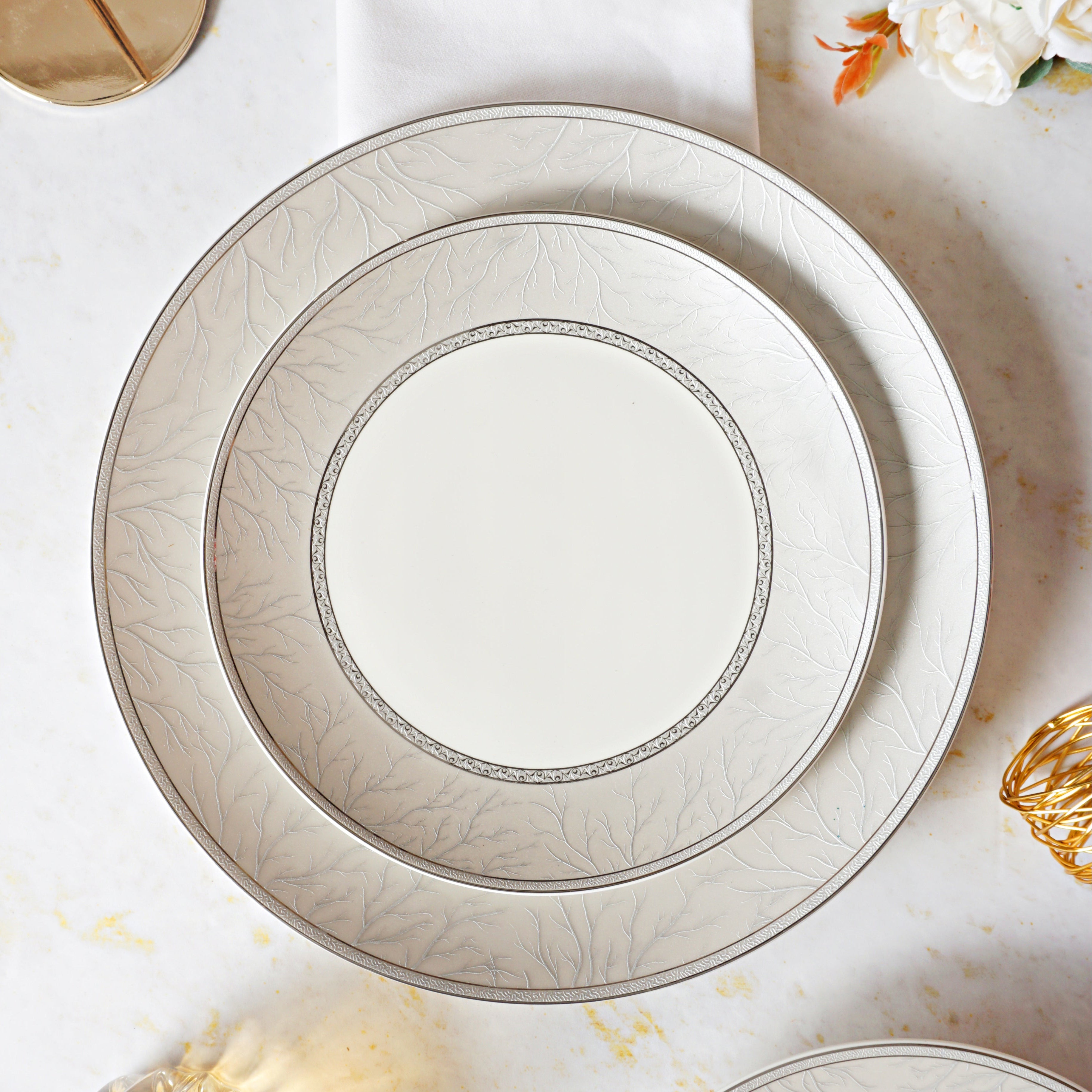 Pearl Elegance 33pc Dinner Set
