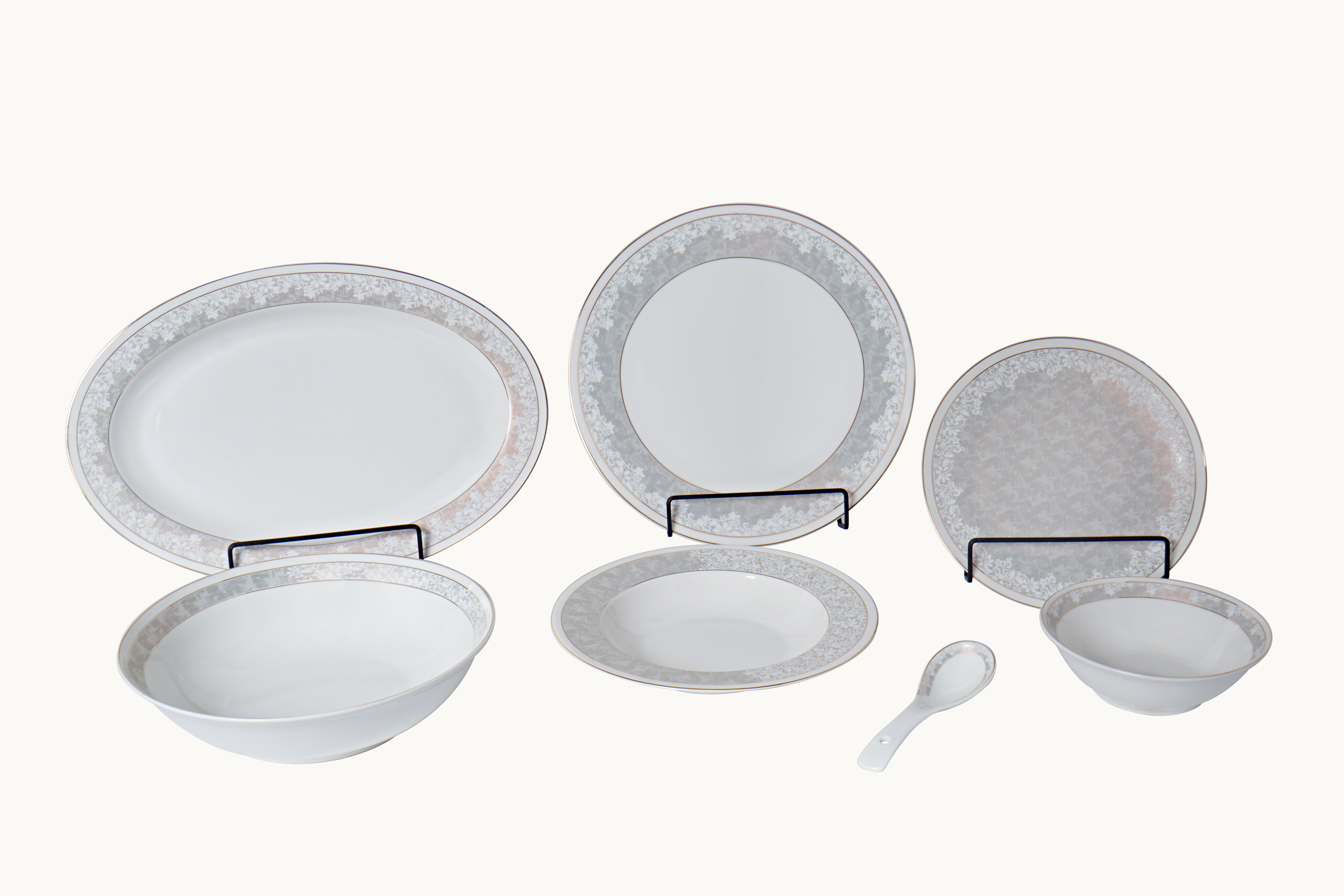 Pearl Elegance 33pc Dinner Set