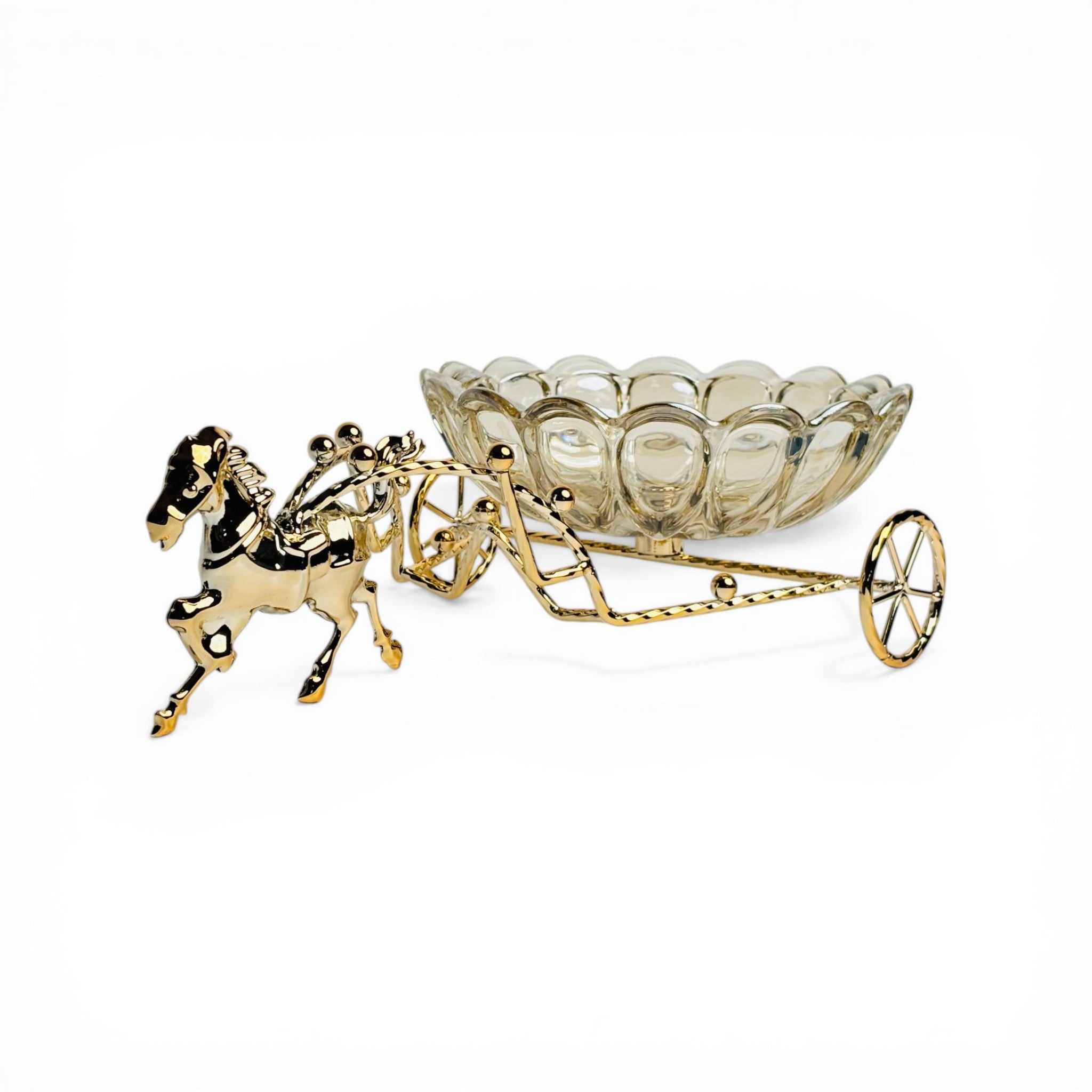 Majestic Horse Serving Bowl Decor