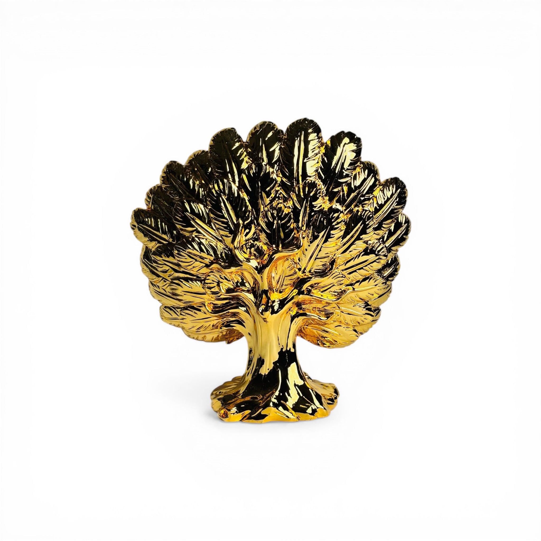 Blooming Peacock Showpiece