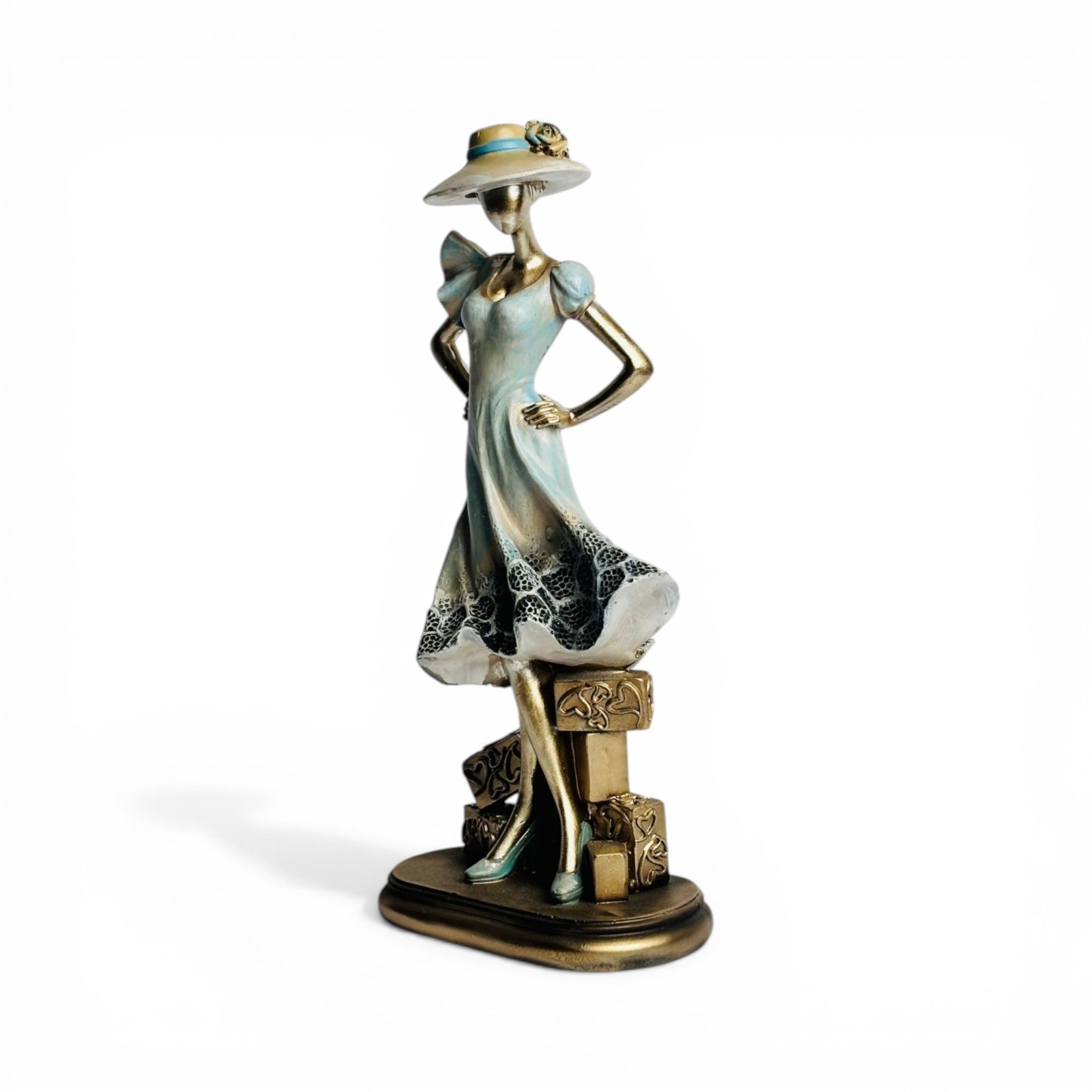 Opulent Girl Decor Showpiece