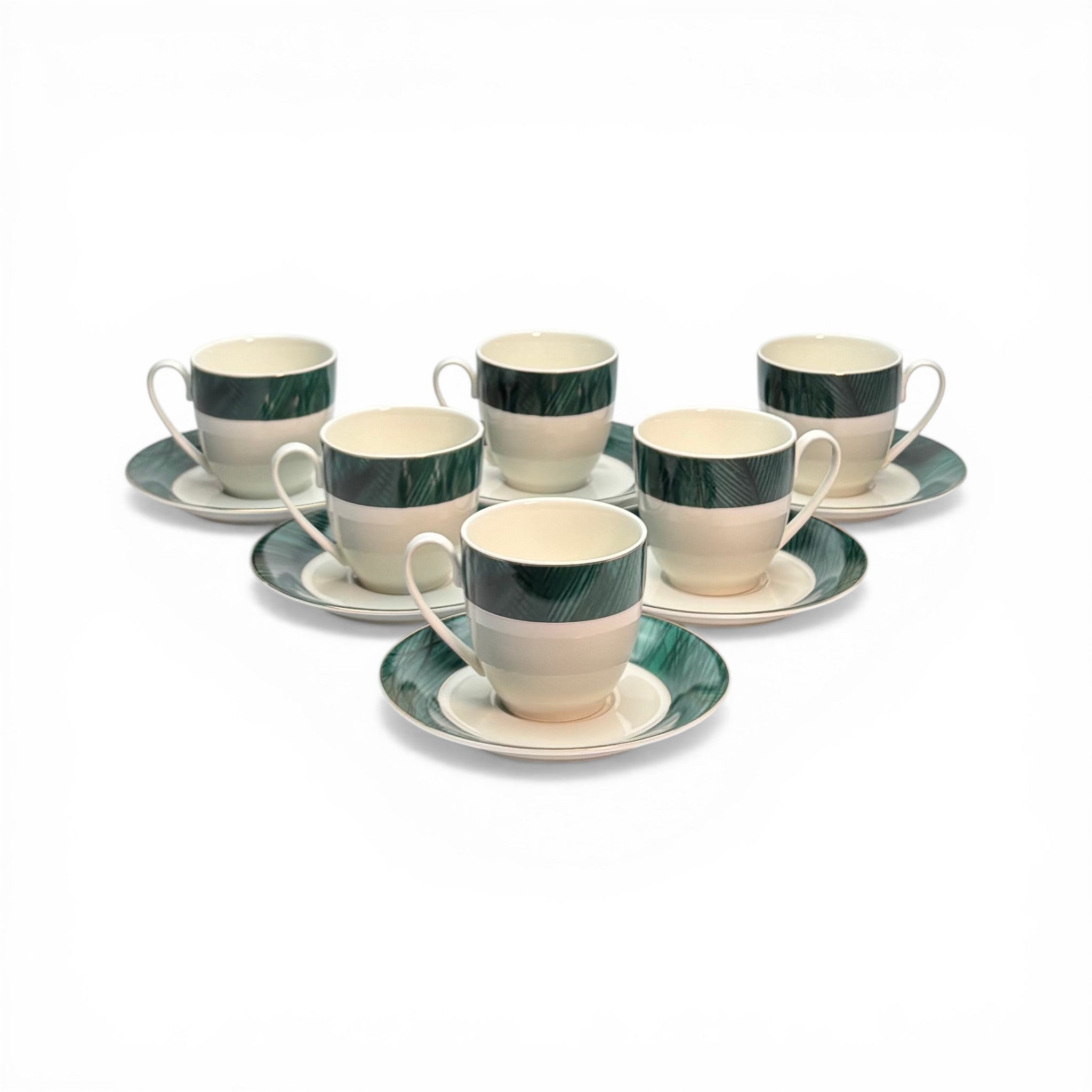 Pearl Emerald Dream 12pc Tea Set