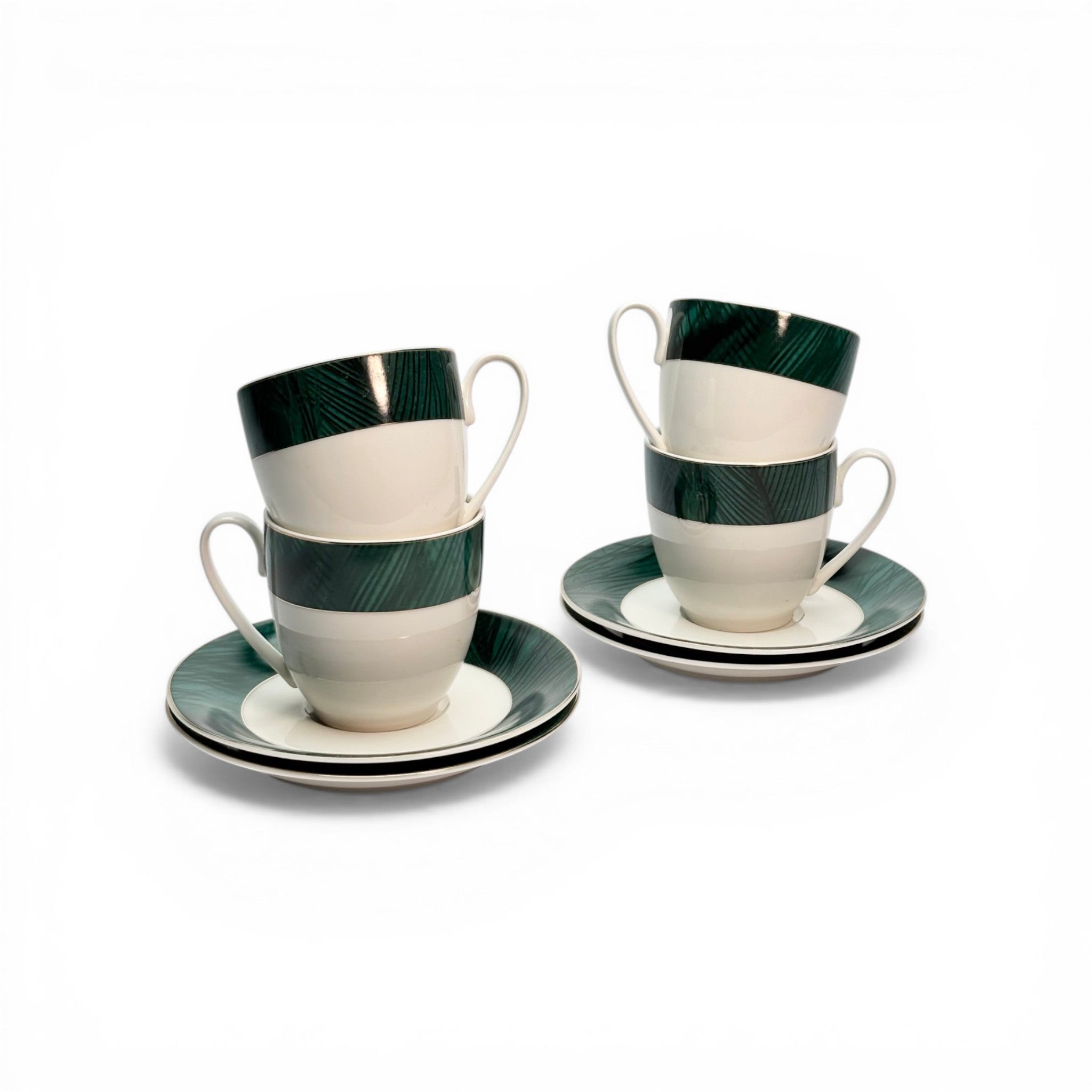 Pearl Emerald Dream 12pc Tea Set