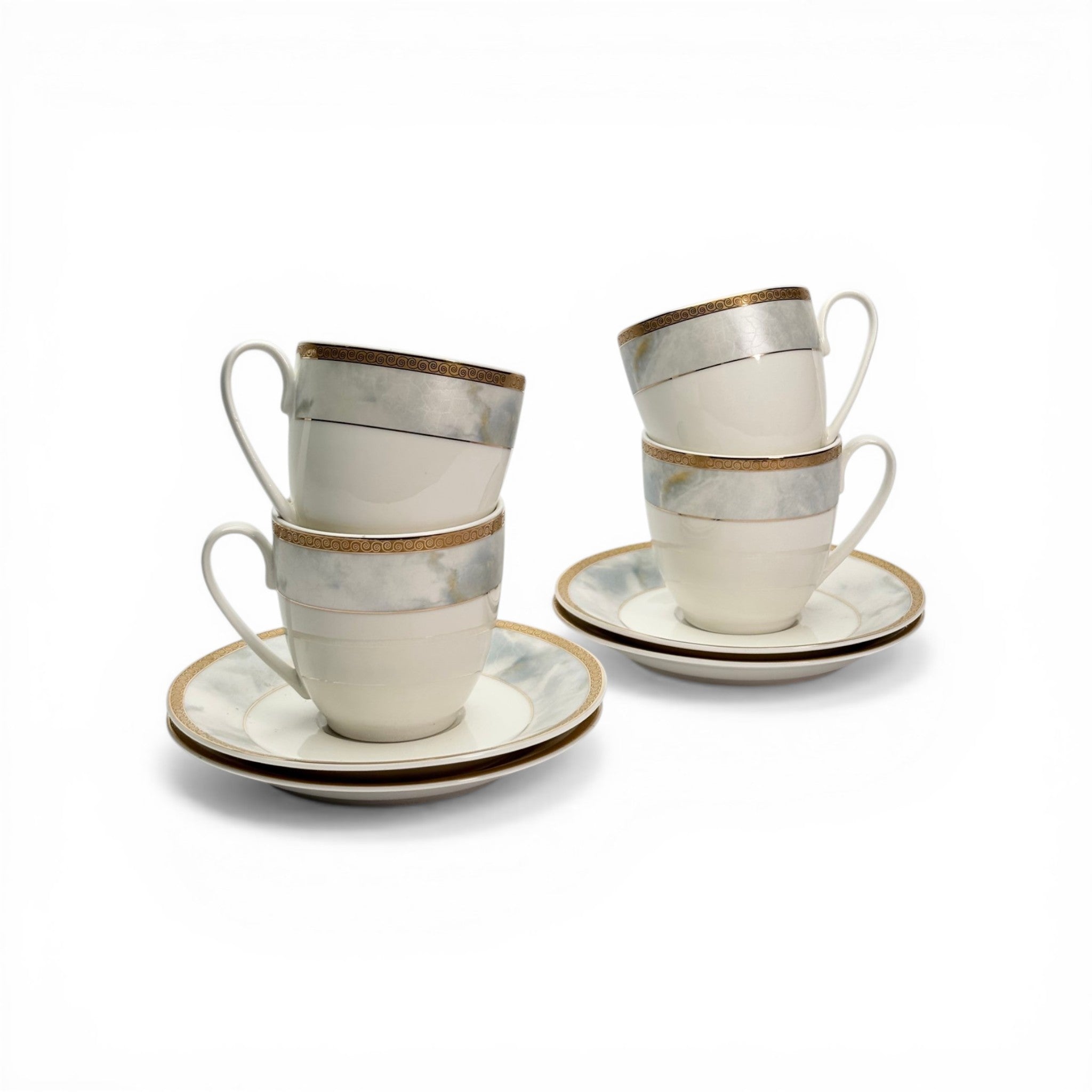 Pearl Marble Elegance 12pc Tes Set