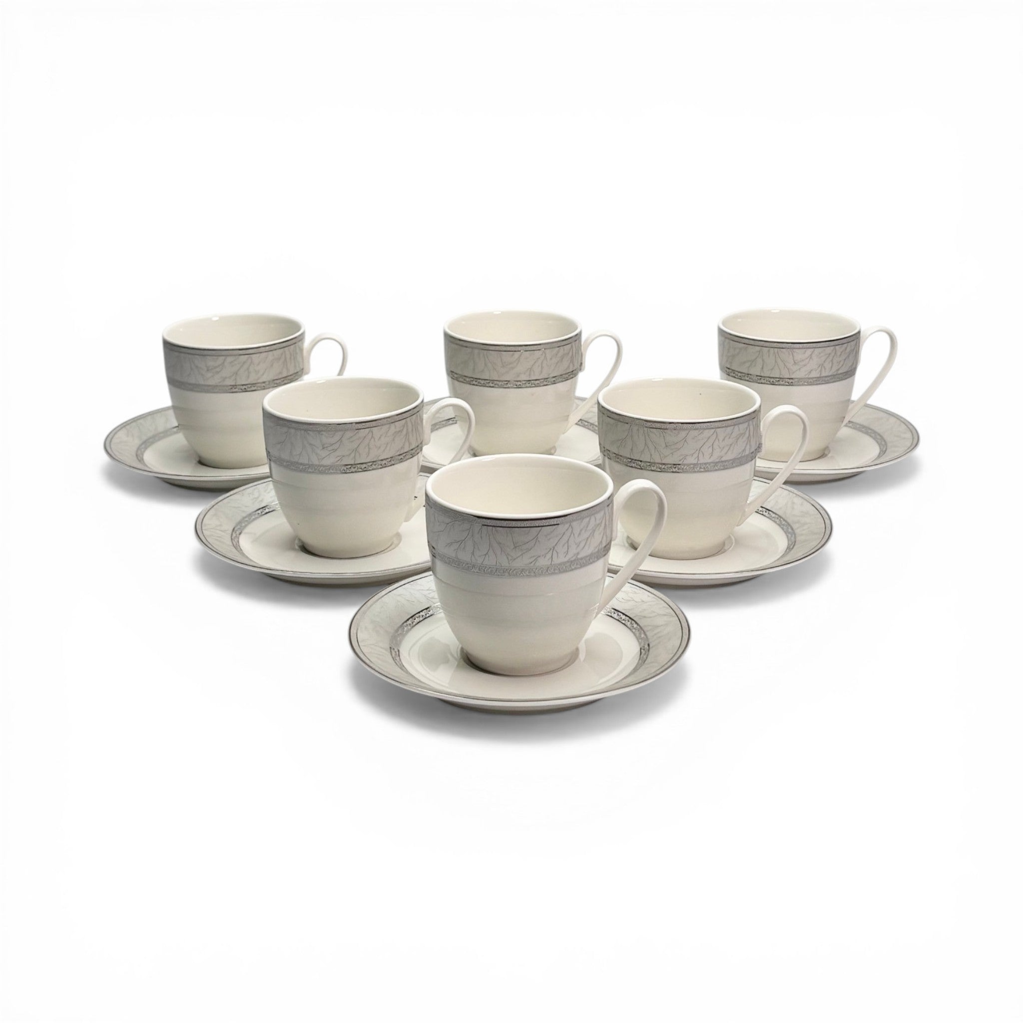Pearl Silver Elegance 12pc Tea Set