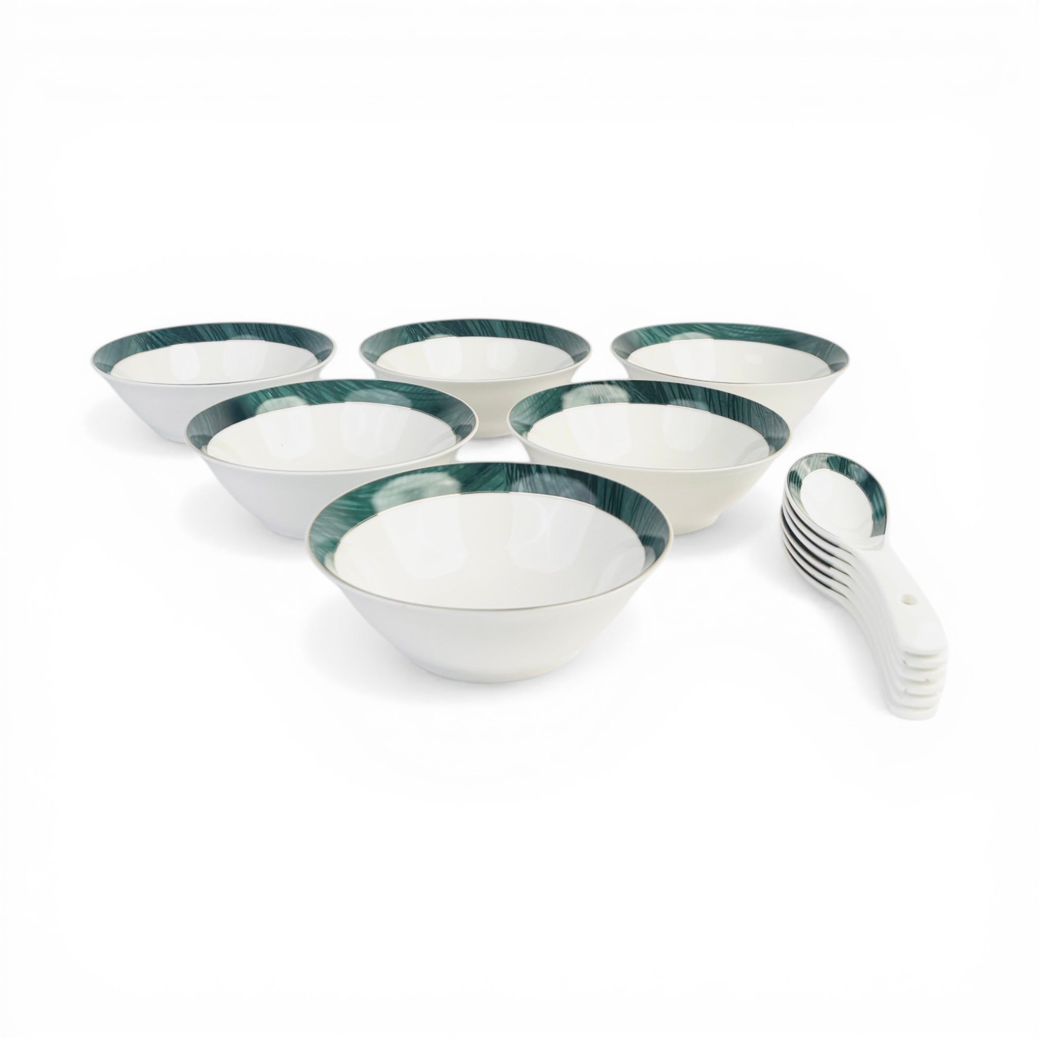 Pearl Emerald Dream 12pc Bowl Set