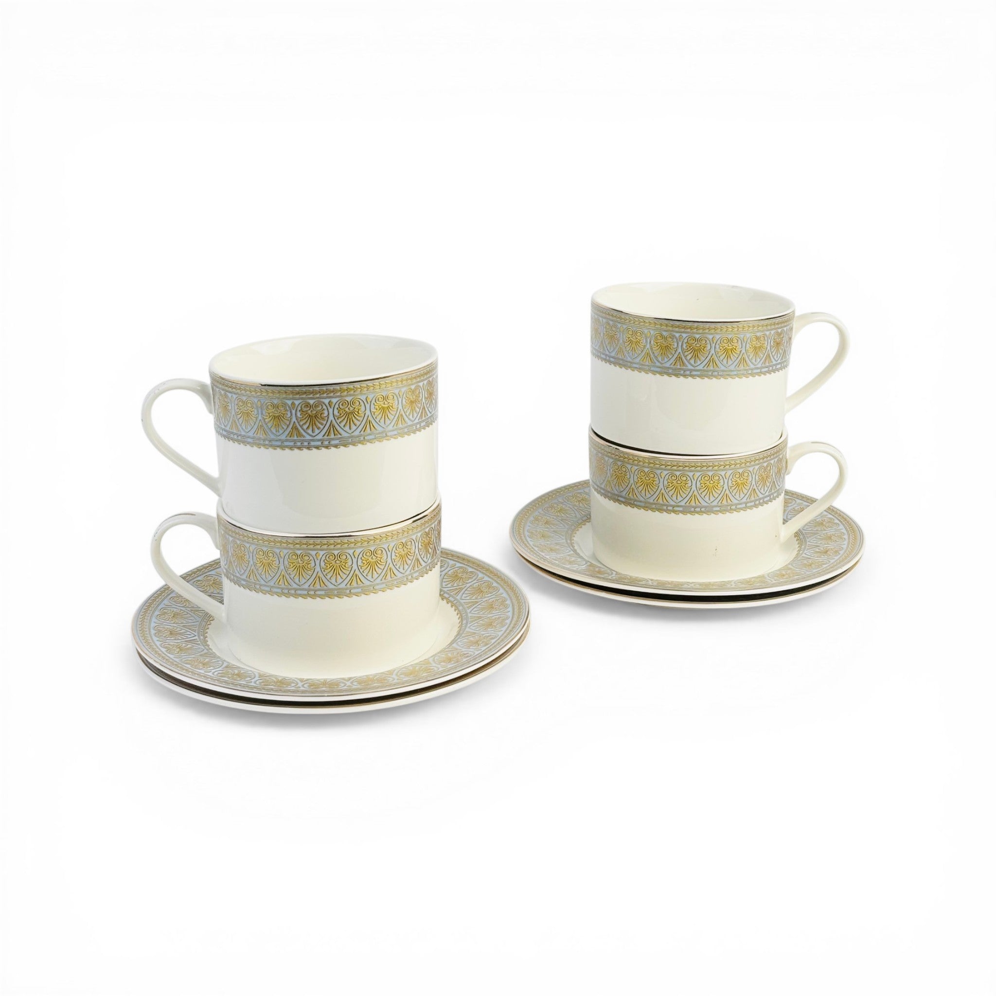 Pearl Cerulian Grandeur 12pc Tea Set