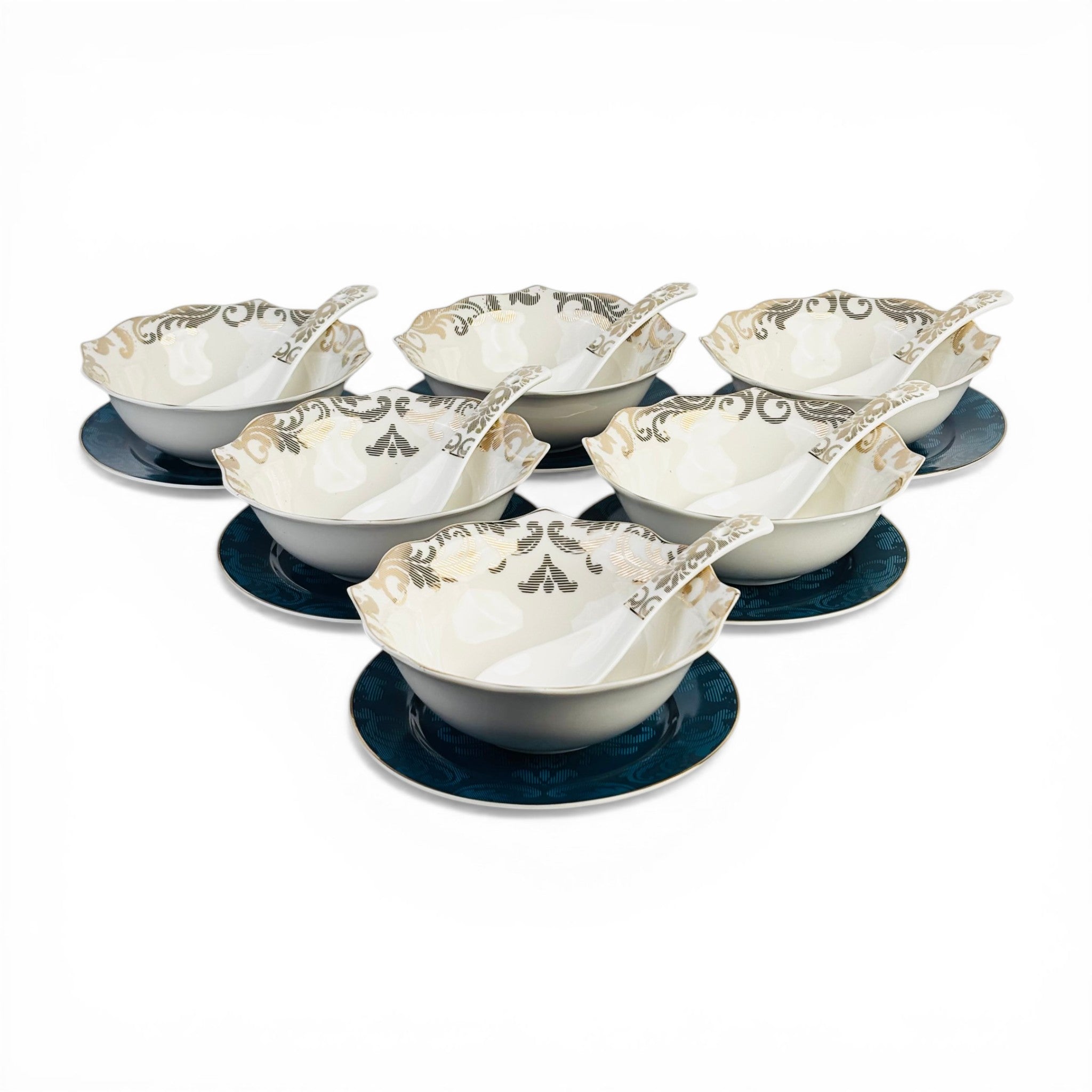 Pearl Blu Odyssey 18pc Bowl Set