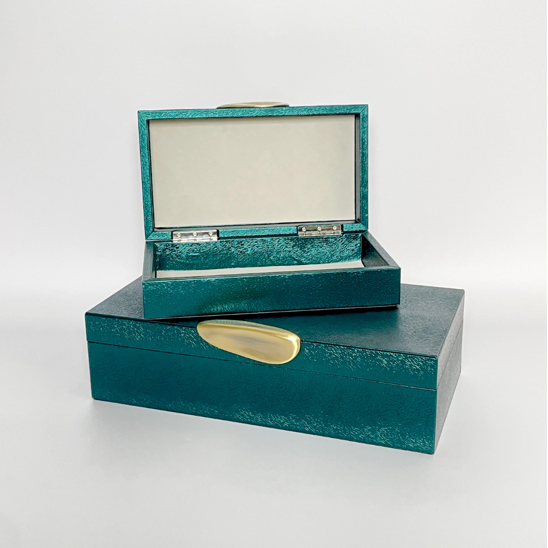 Elegant luxe 2Piece Storage Box Set