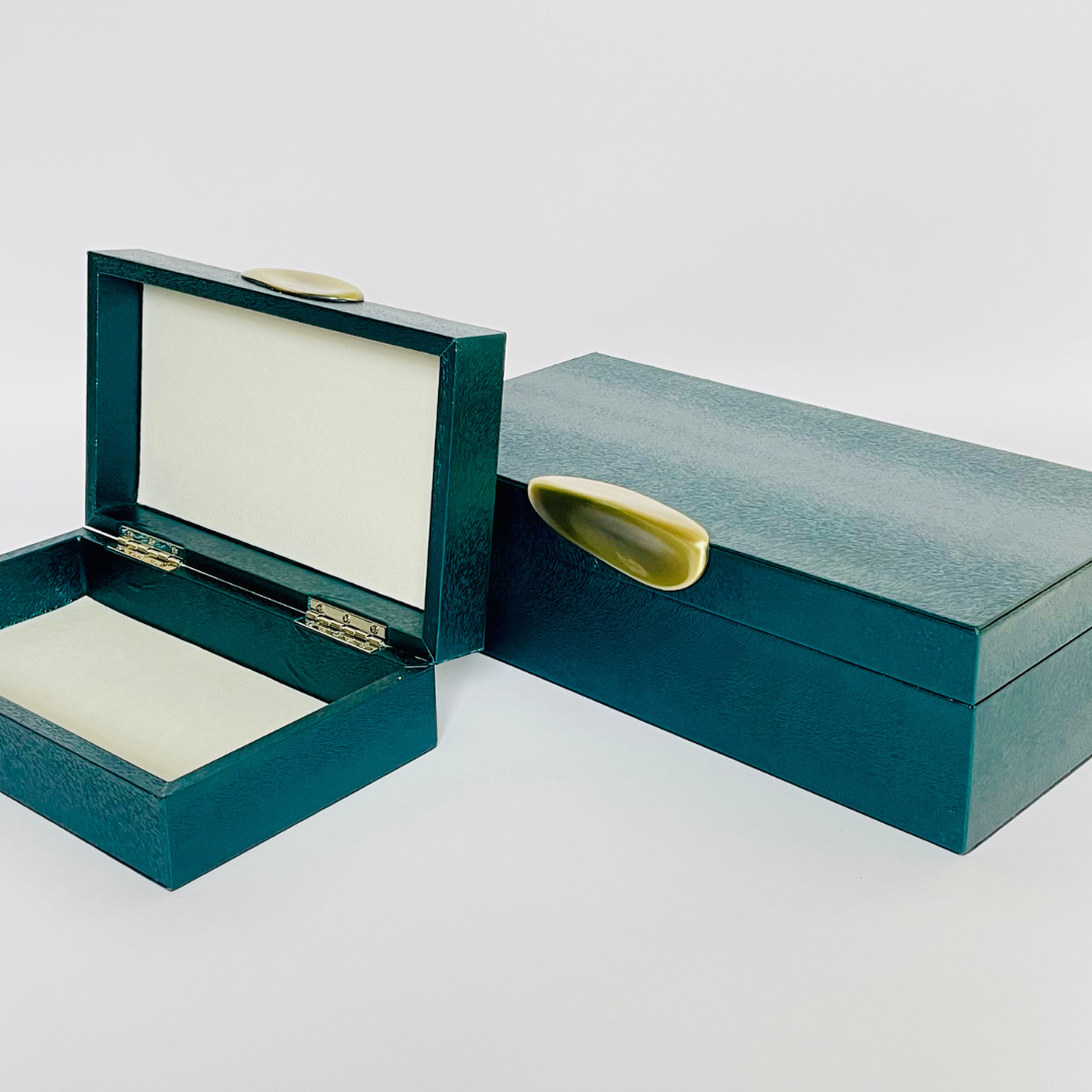 Elegant luxe 2Piece Storage Box Set