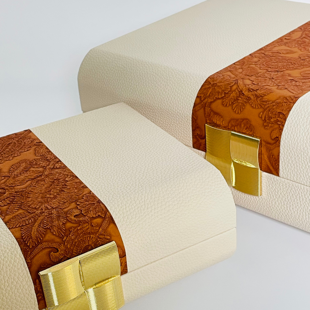 Opulent Touch Decorative 2Piece Storage Box Set