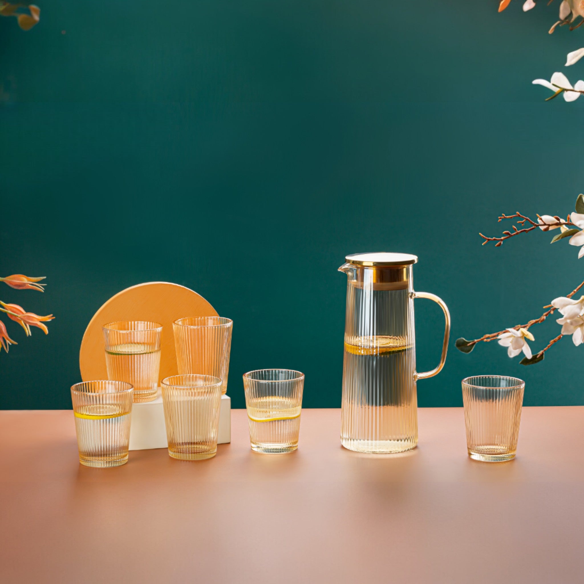 Grandeur Essence – Modern Jug & Glassware Set