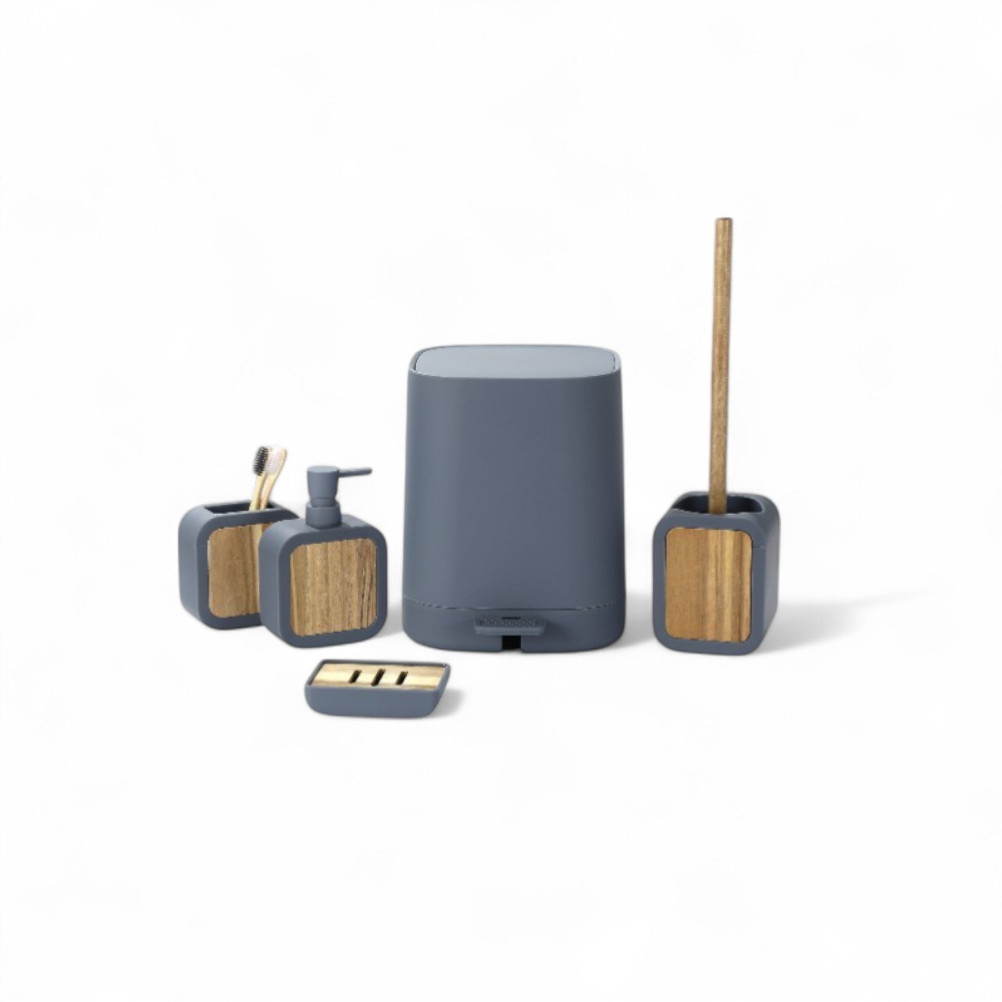 AquaBloom - 5Pc Bathroom Set