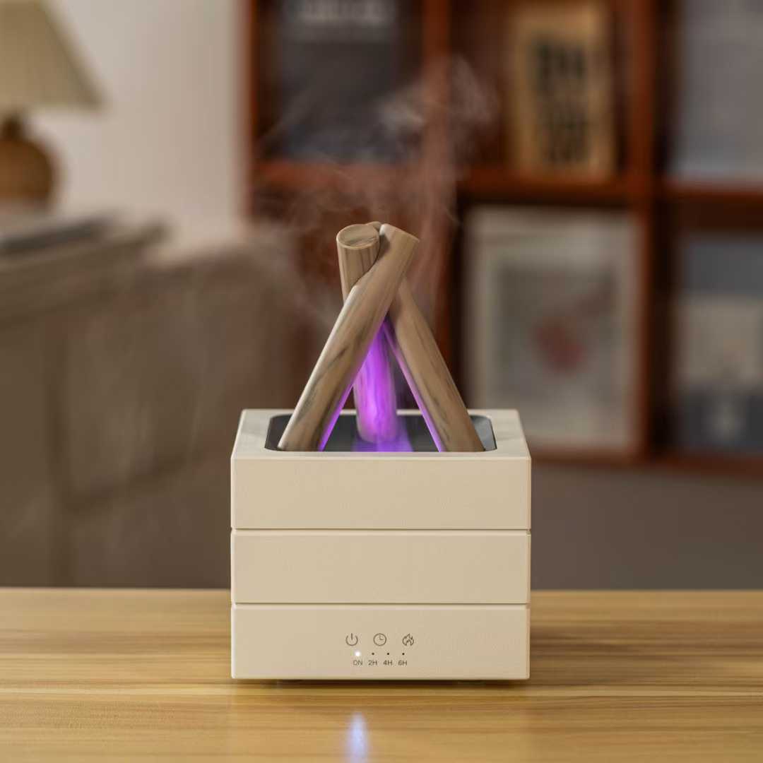 LuxeWood Aroma Diffuser – Nature-Inspired Tranquility