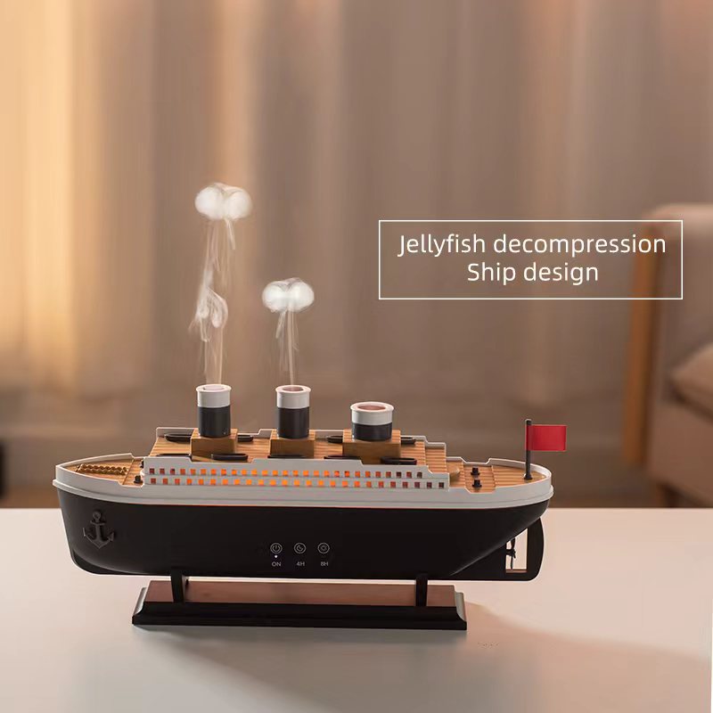 Titanic Ship Aroma Diffuser – Sail into Serenity with Aromatherapy Mist