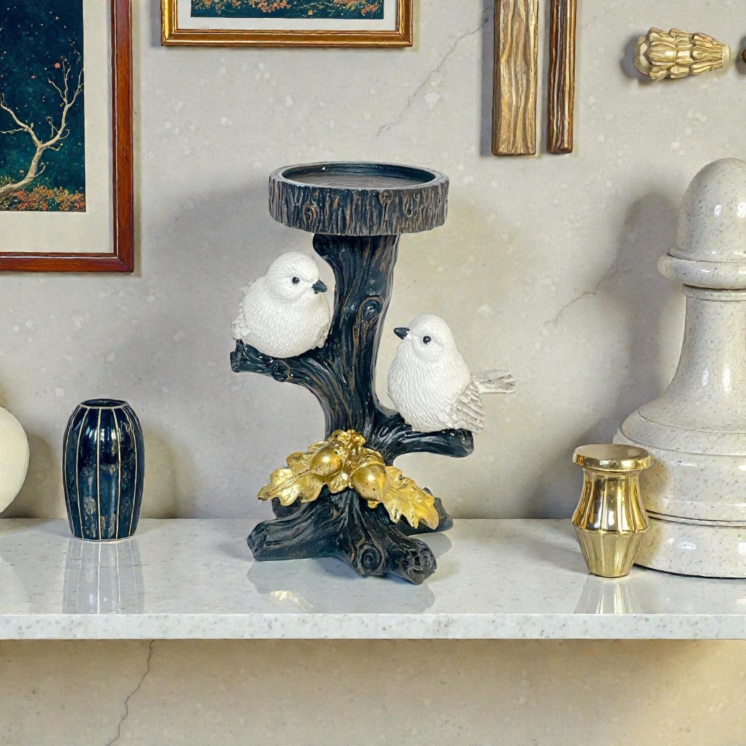 Whispering Birds Tree Candle Holder