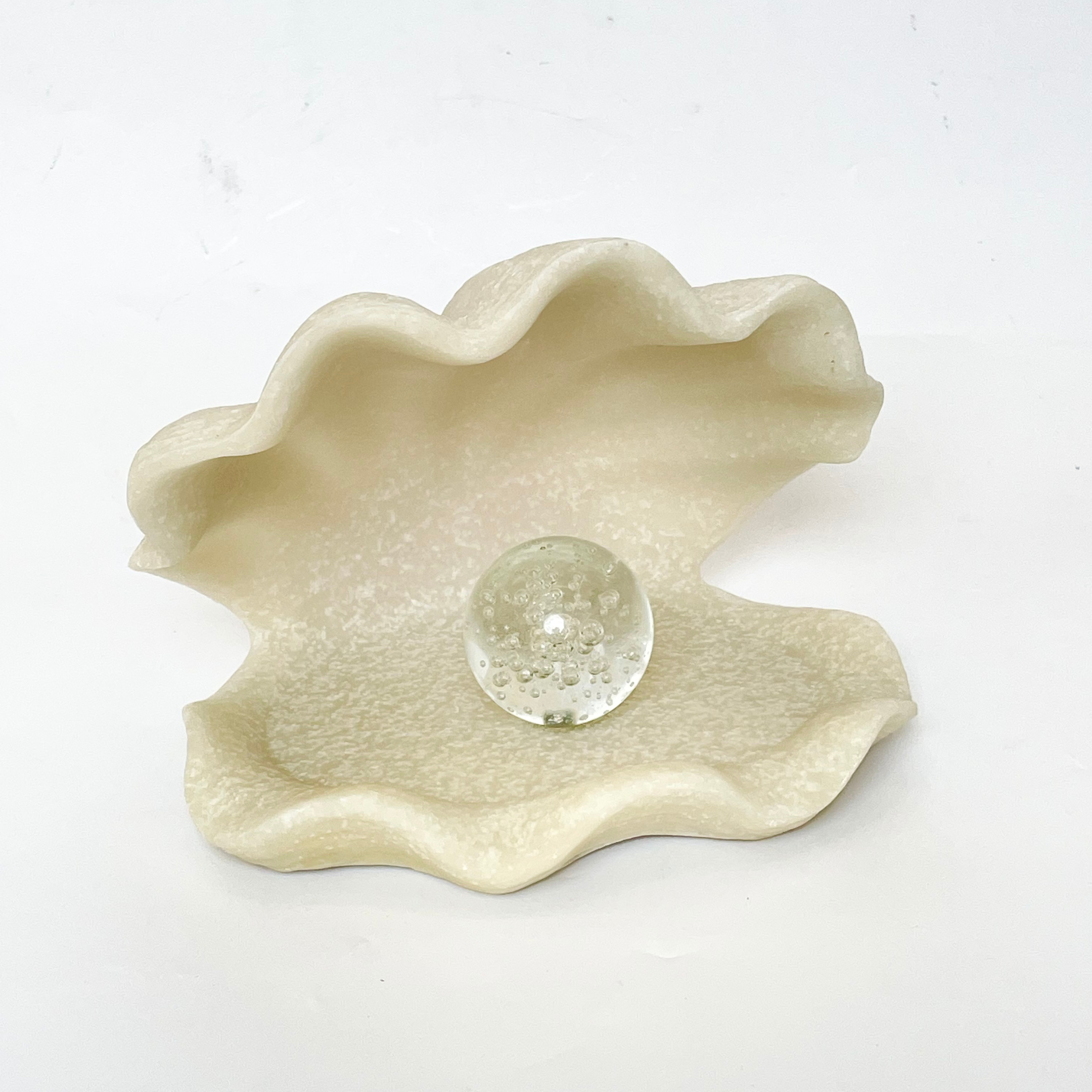 Sea Shell Marble Showpiece