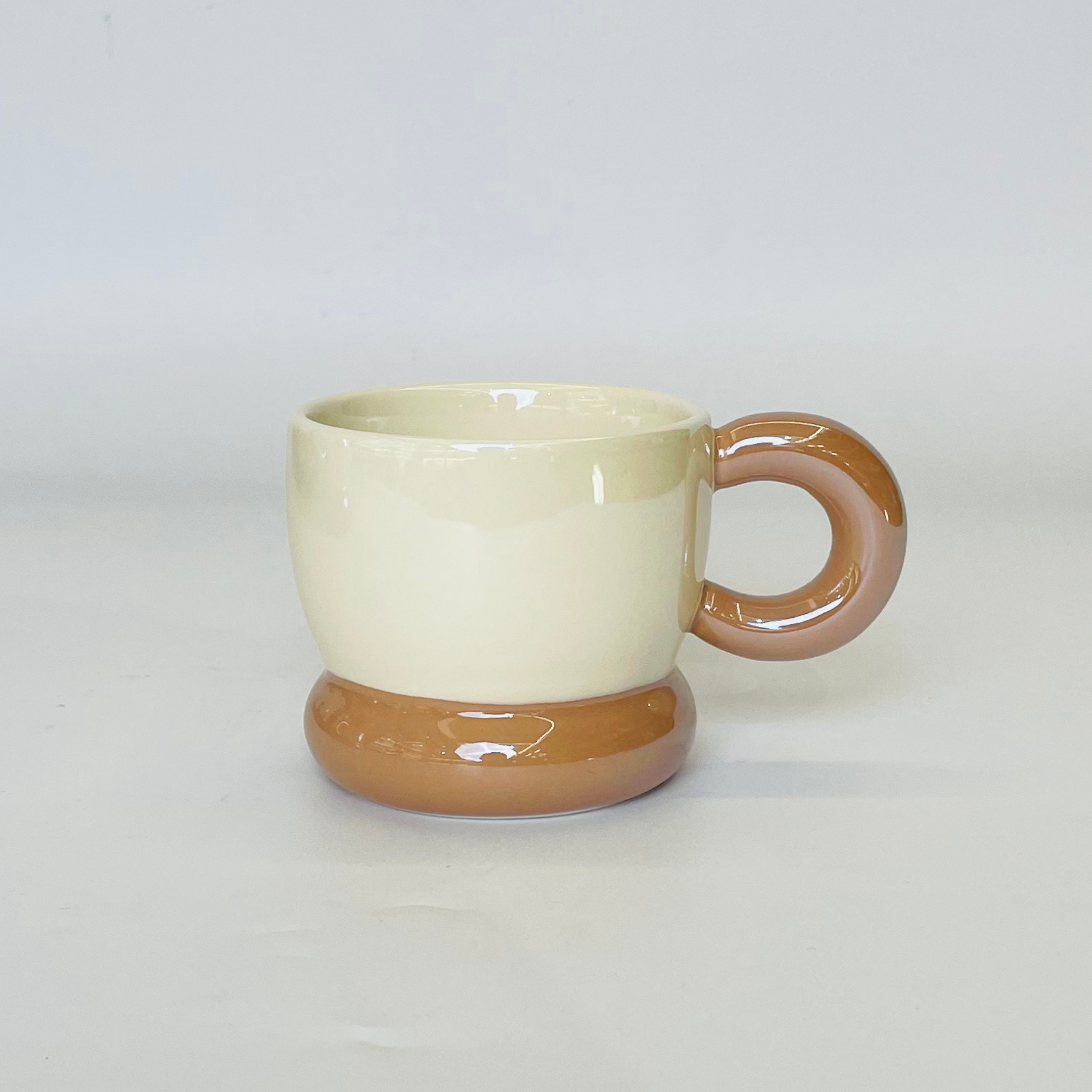 Gloss Shine Modern Ceramic Tea Set - Set of 9