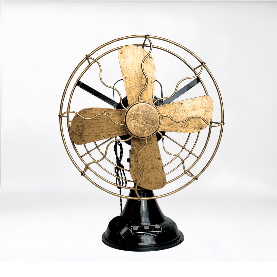 Antique Fan Showpiece Modern Decorative Showpiece
