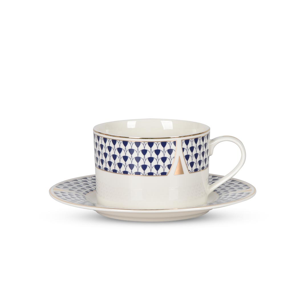 Pearl Midnight Mosaic 12pc Tea Set