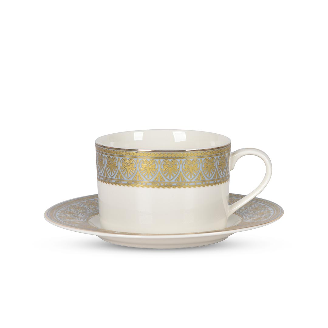 Pearl Cerulian Grandeur 12pc Tea Set