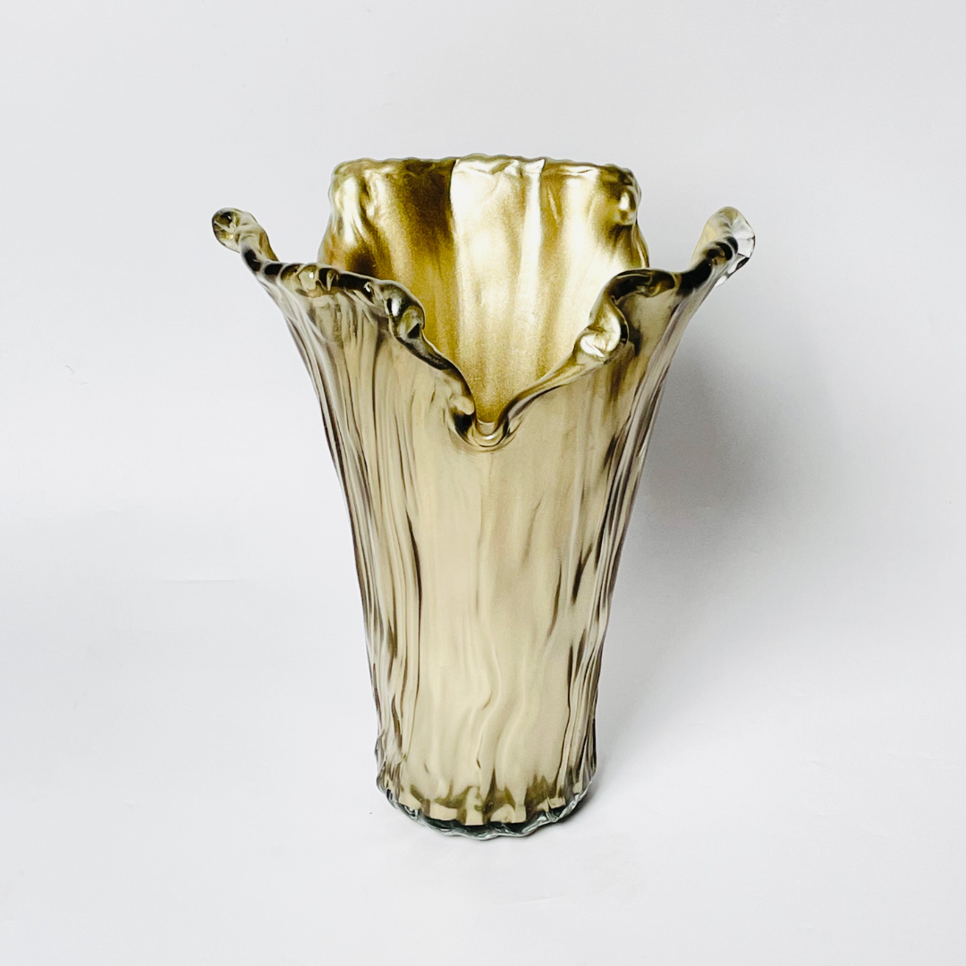 Italian Gradient Glass Decor Vase