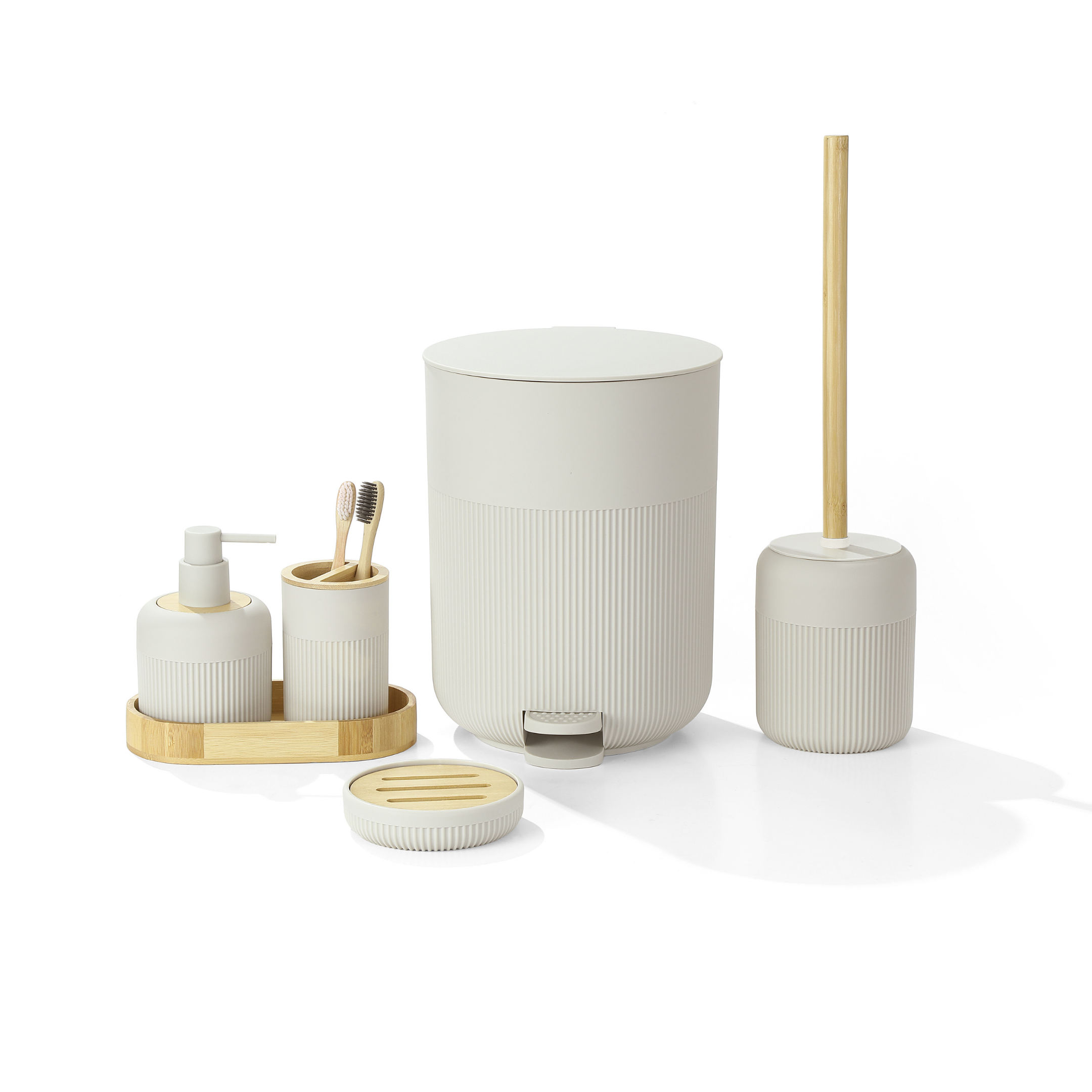 Minimalist 5Pc Bathroom Set