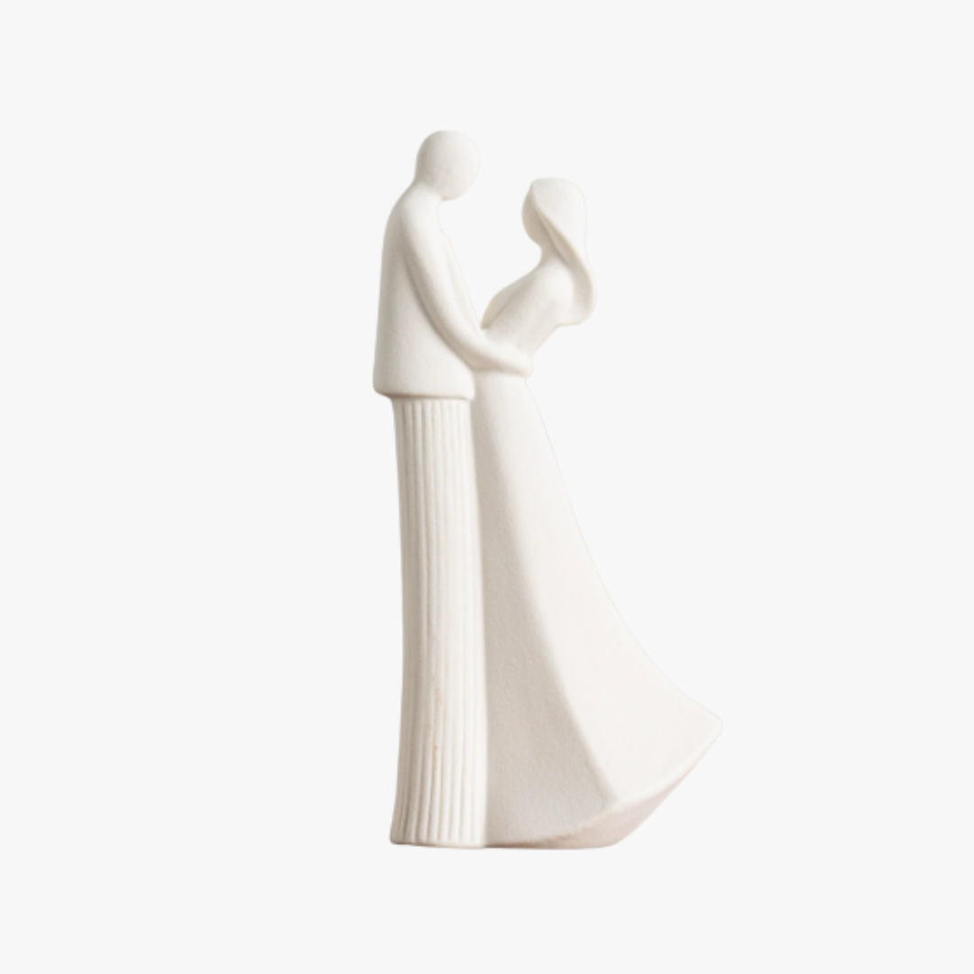 Elegant Symphony of Romance Statue