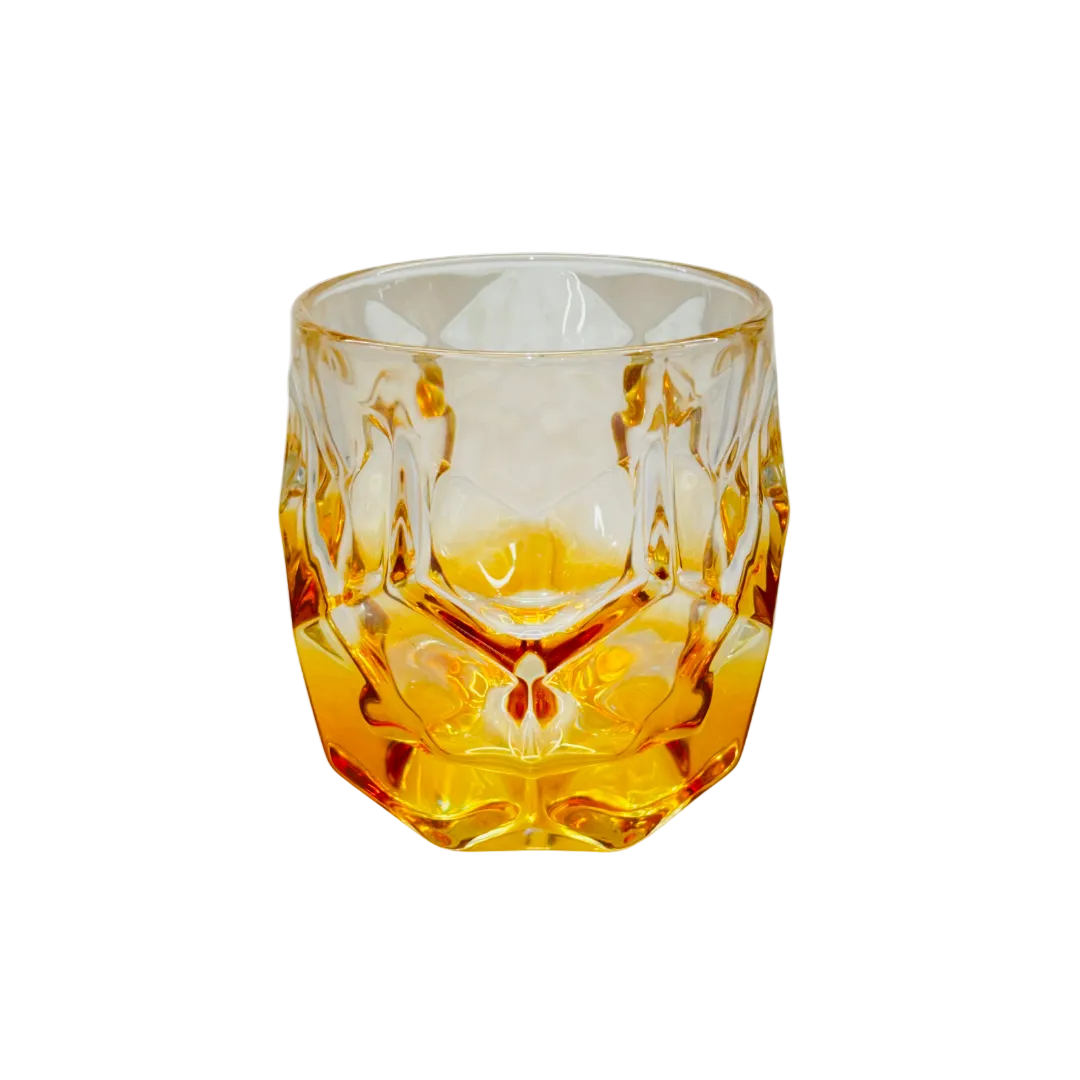 Elegant Modern Geometric Glasses - Set of 2