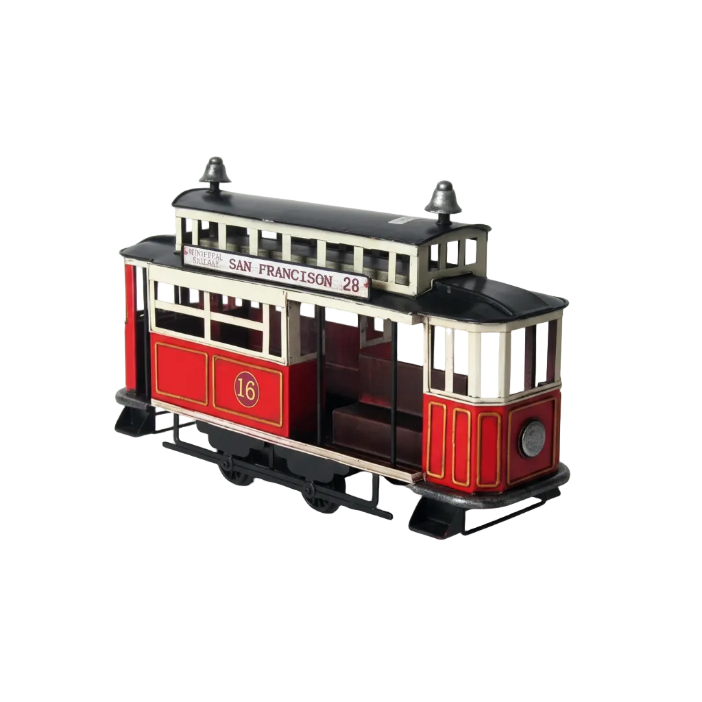 Vintage Cable Car Tram Showpiece