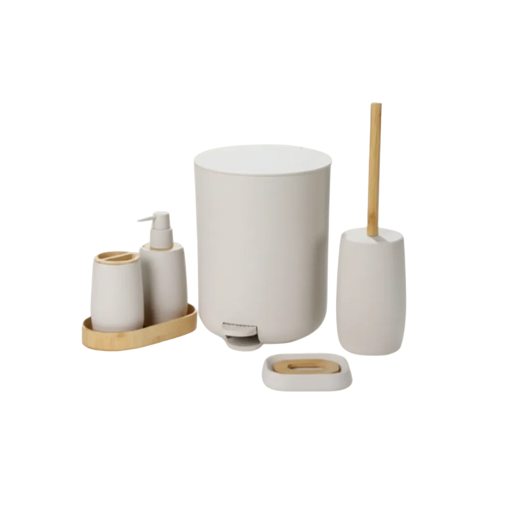 Elegant Bathroom Accessory Set of 5