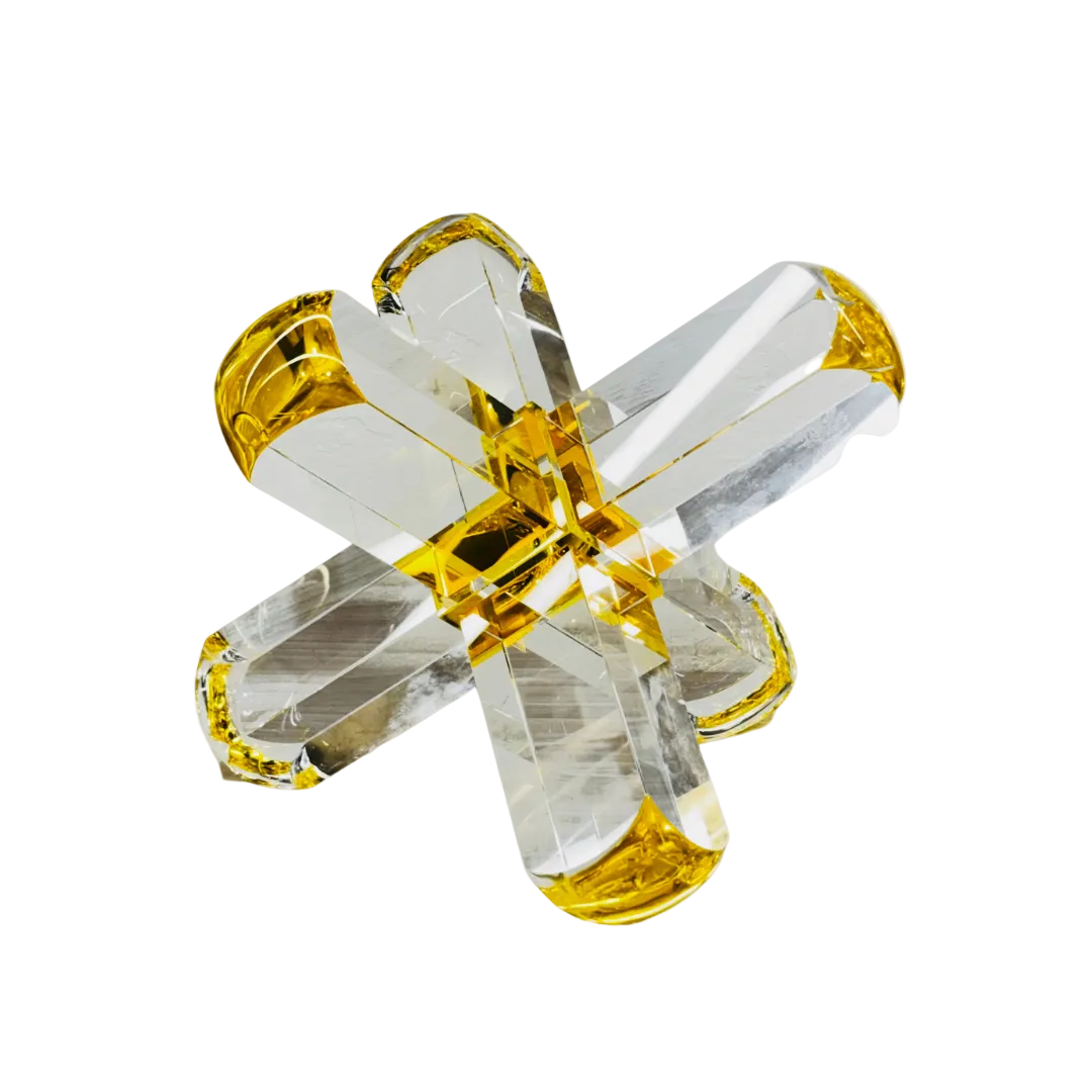 Geometric Luminescence – Crystal Jack Showpiece