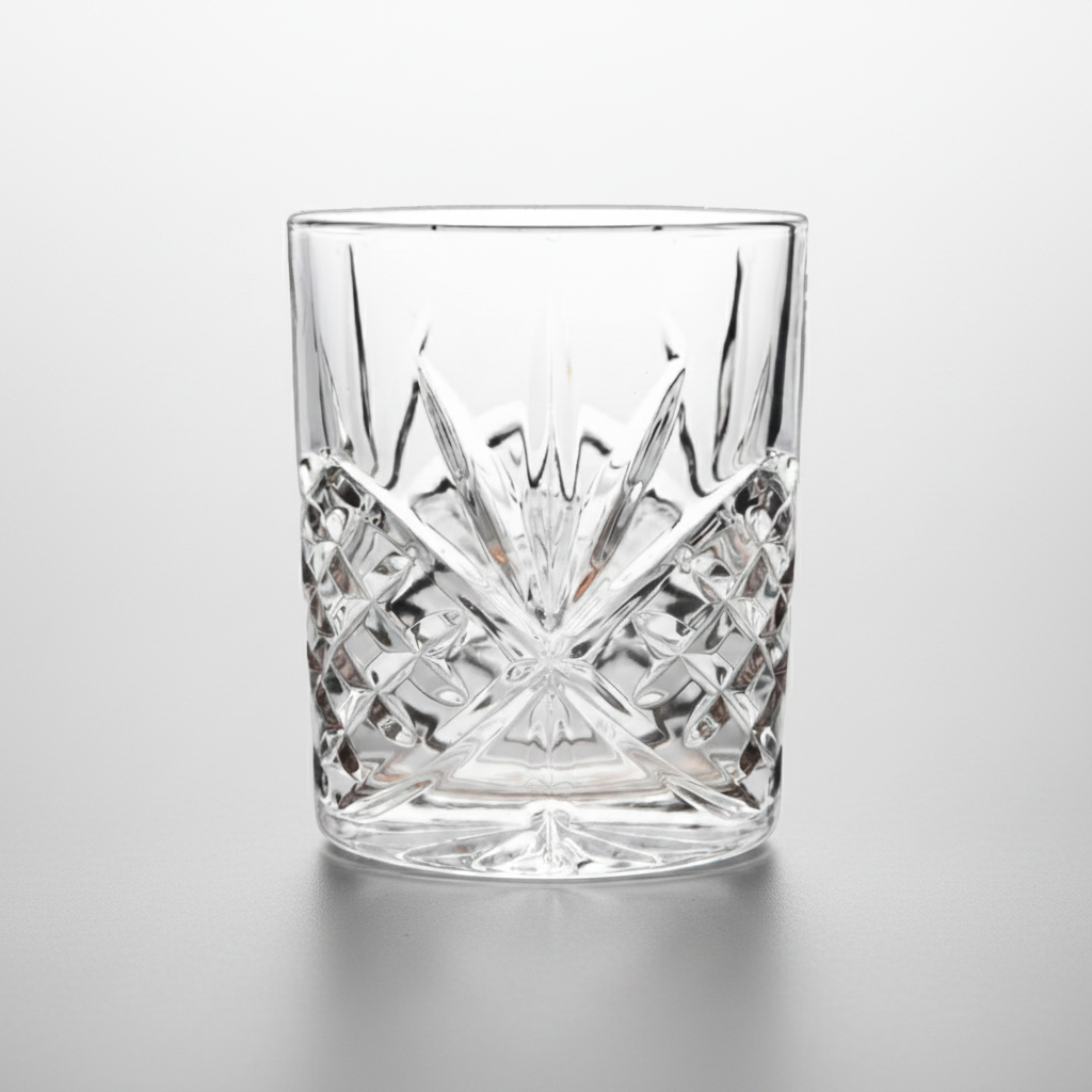 Geometric Starburst Glasses Set of 6