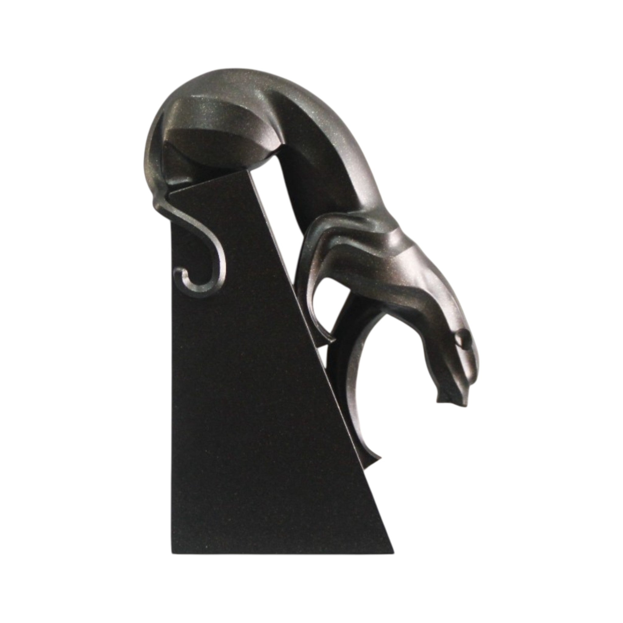 Panther Grace Sculpture – Gold & Black Editions
