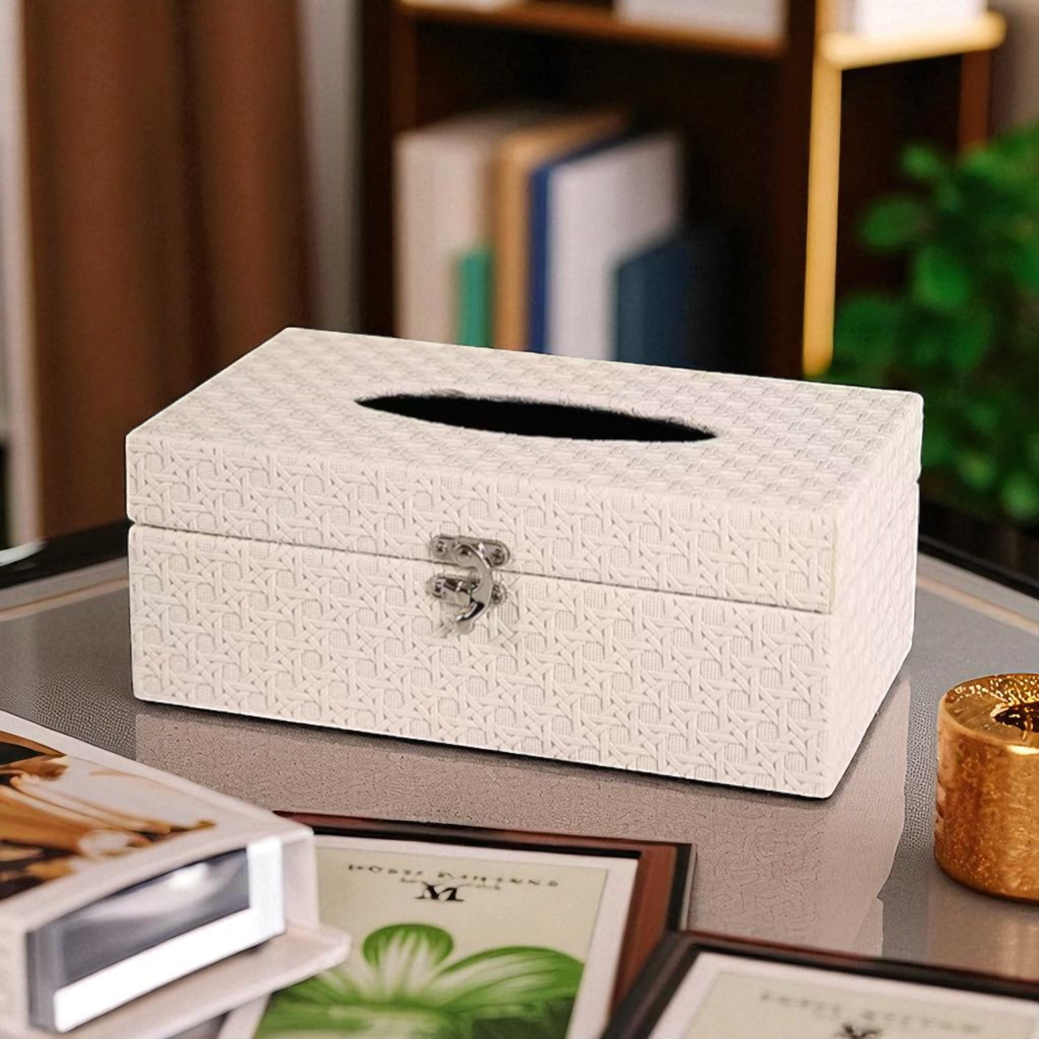 Majestic Pearl Tissue Chest by Imaar