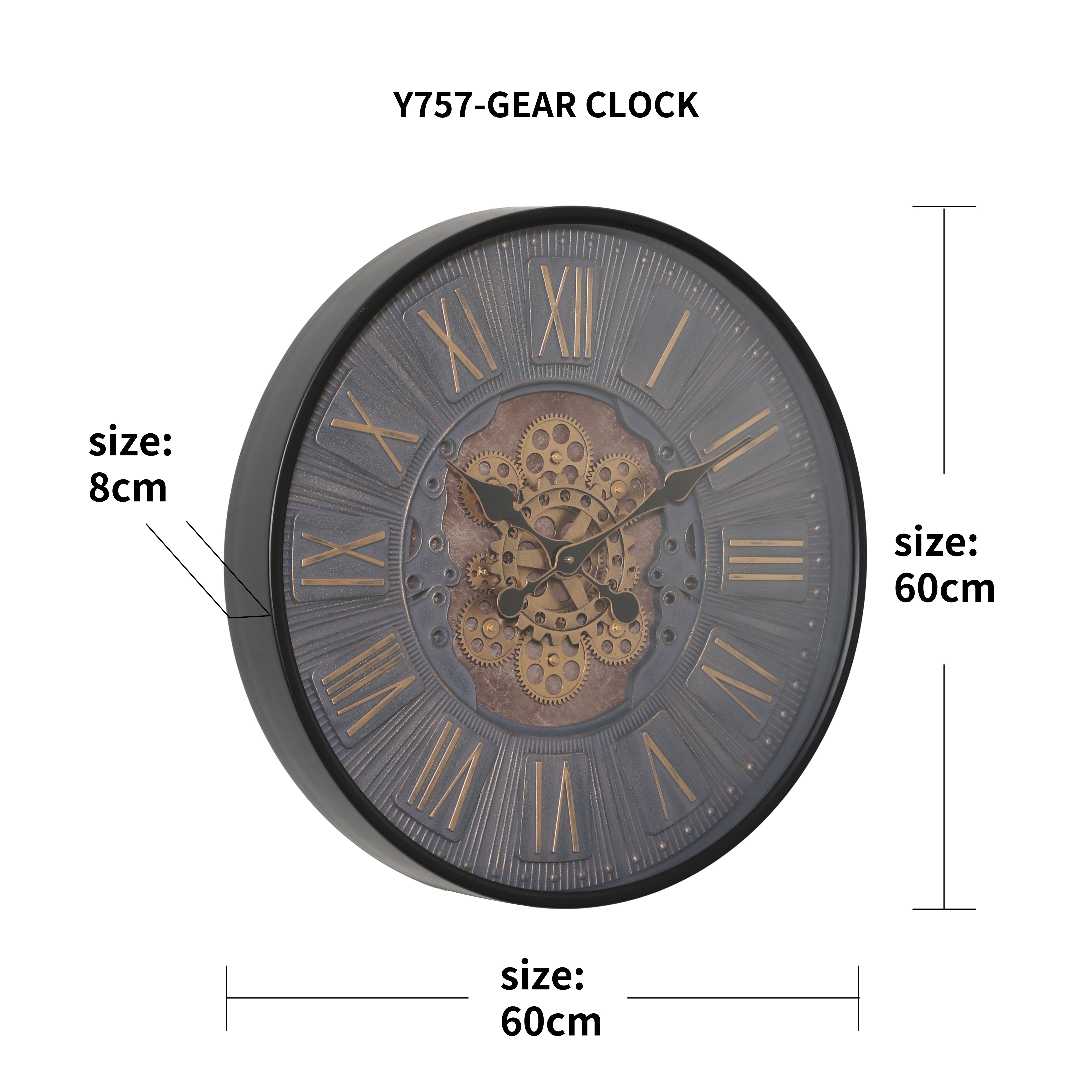 Versailles Gear Royale Clock
