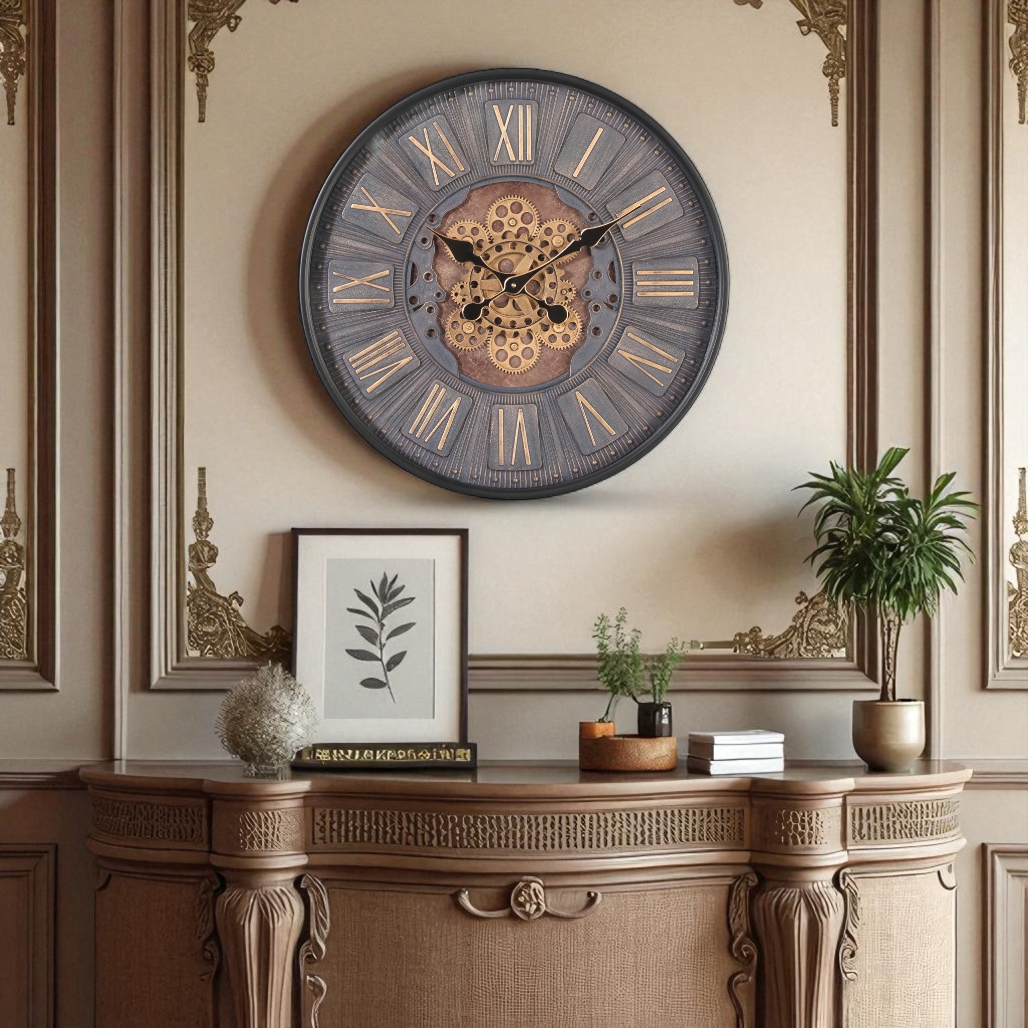 Versailles Gear Royale Clock
