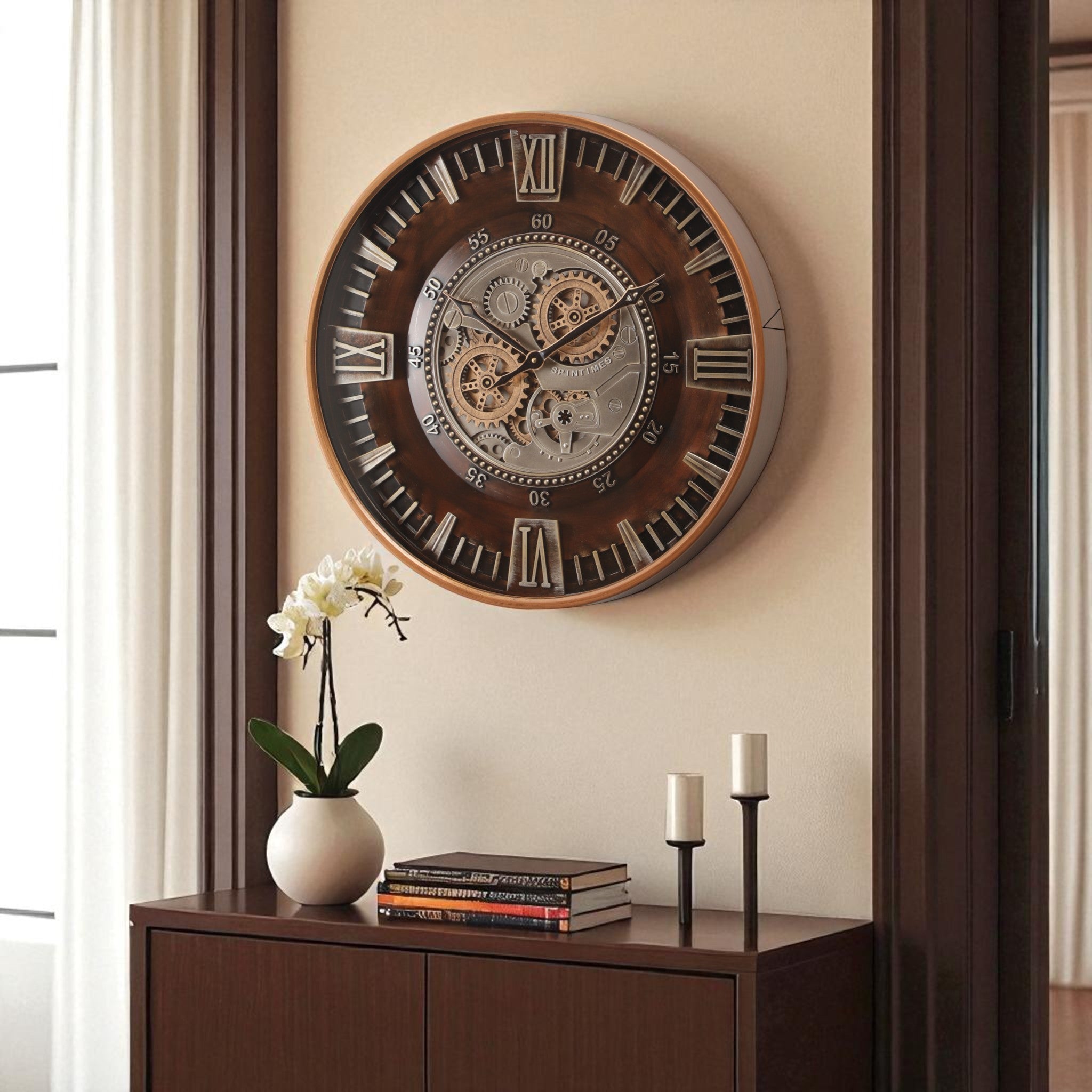 Grand Roman Legacy Wall Clock By Imaar Home