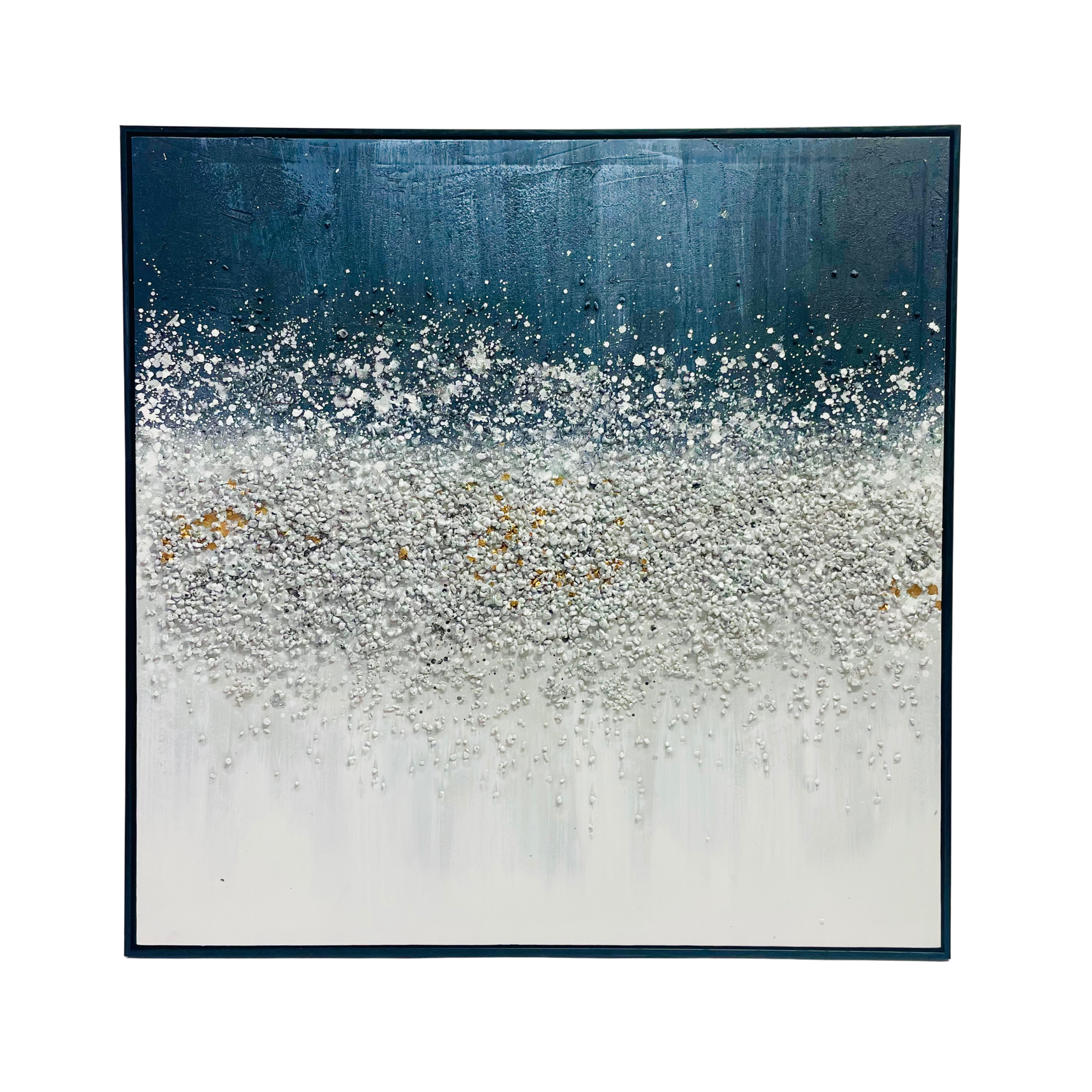 Frozen Waves Luxury Art Panel