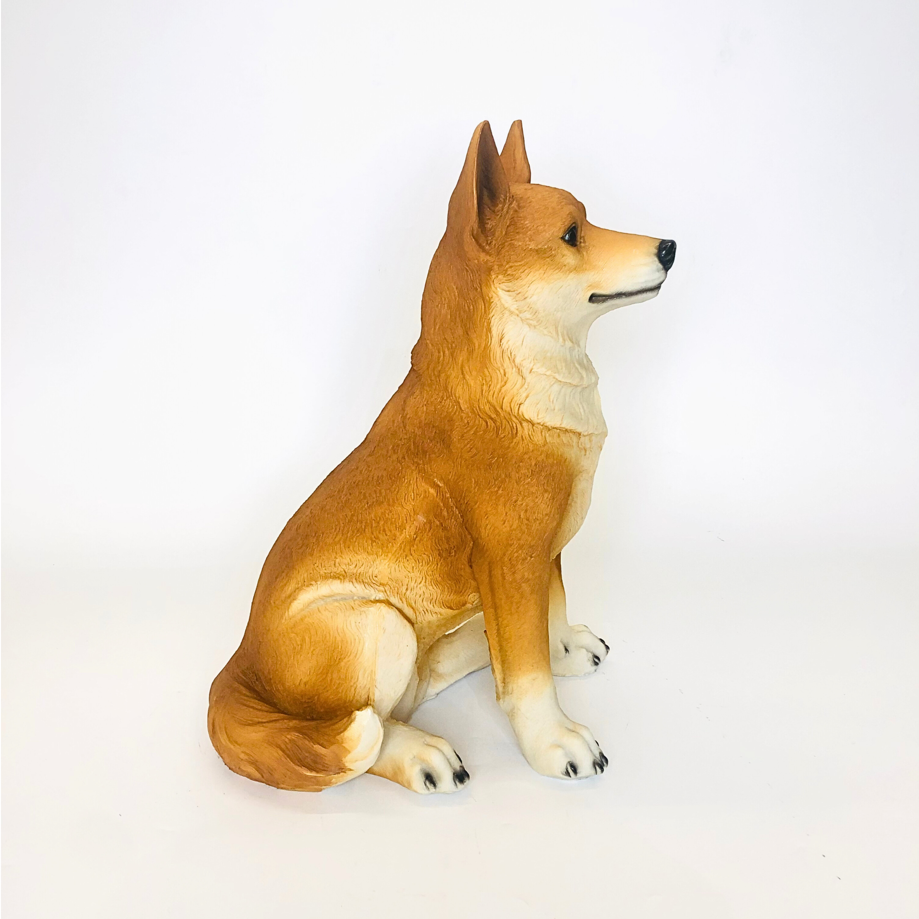 Dog Figurine Modern Decorative Sculpture