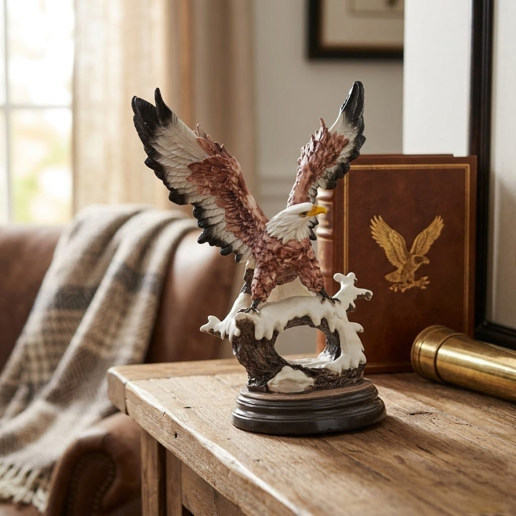 Majestic Eagle Decorative Showpiece