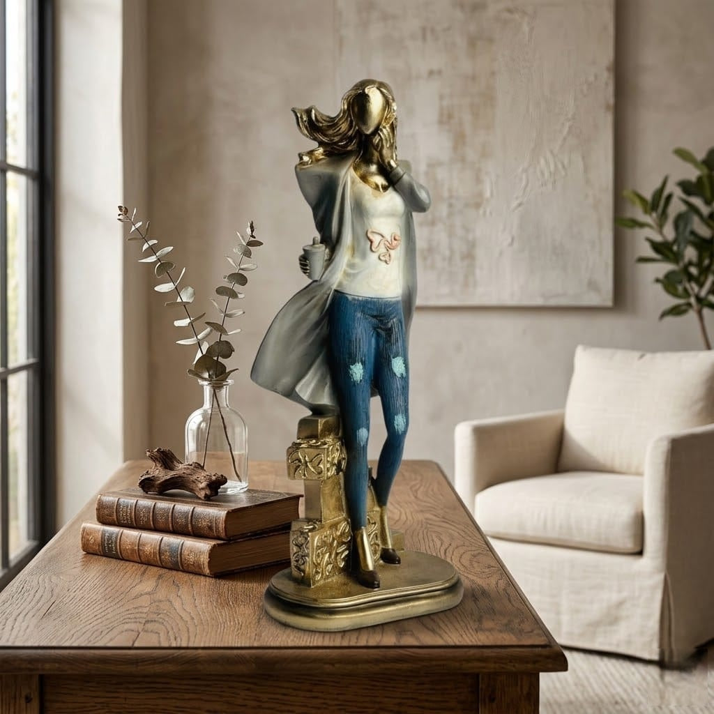 Elegant Lady Decor Showpiece